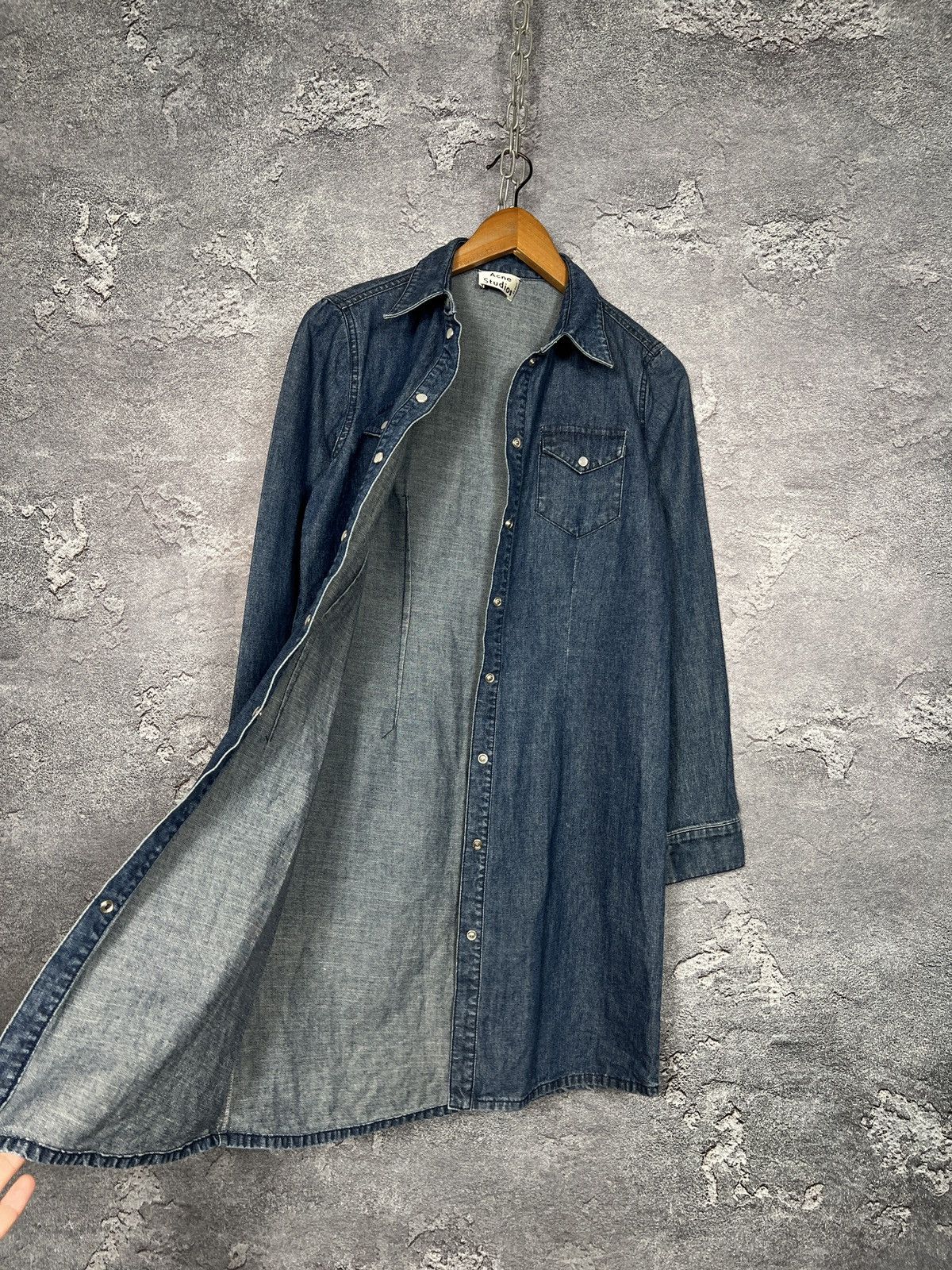 Acne Studios Acne Studios Denim Shirt Dress Size S Size S / US 4 / IT 40 - 12 Thumbnail