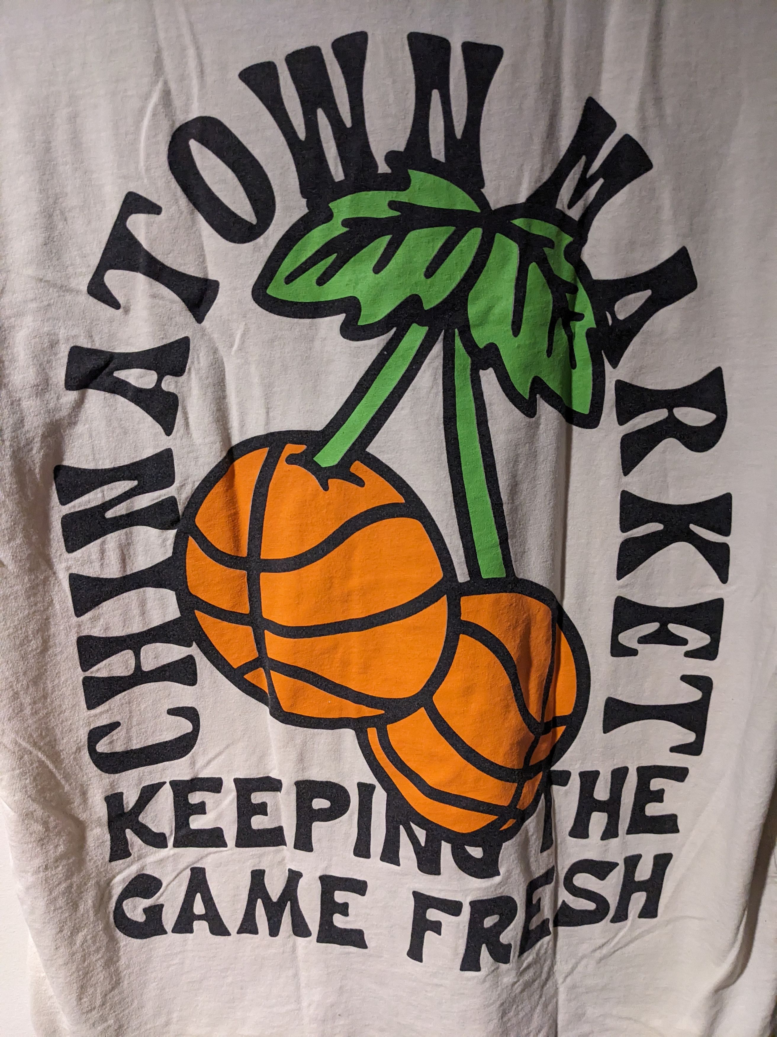 Designer × Market Chinatown Market Keeping the Game Fresh Basketball T-Shirt Size US M / EU 48-50 / 2 - 2 Thumbnail