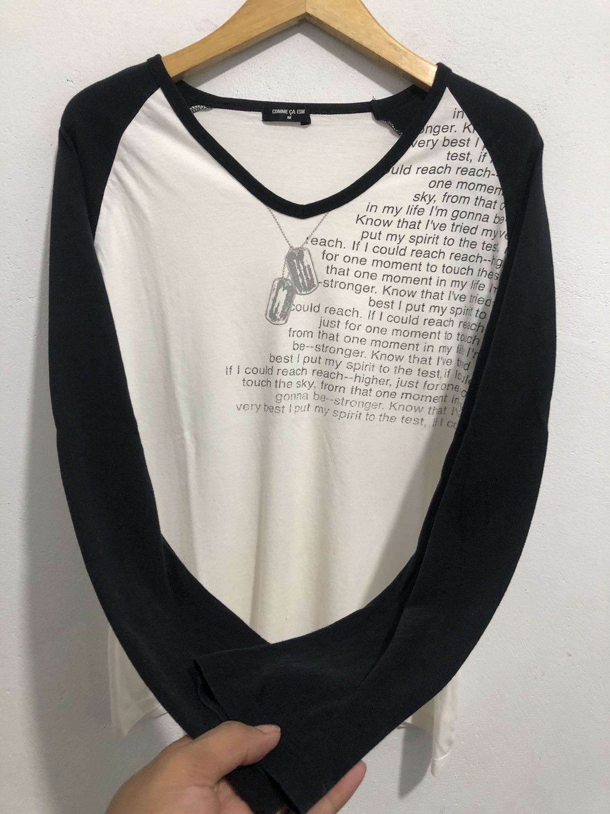 If Six Was Nine Japan Gothic Poem LongSleeve Comme Ca ism Ifsix Style Size US M / EU 48-50 / 2 - 2 Thumbnail