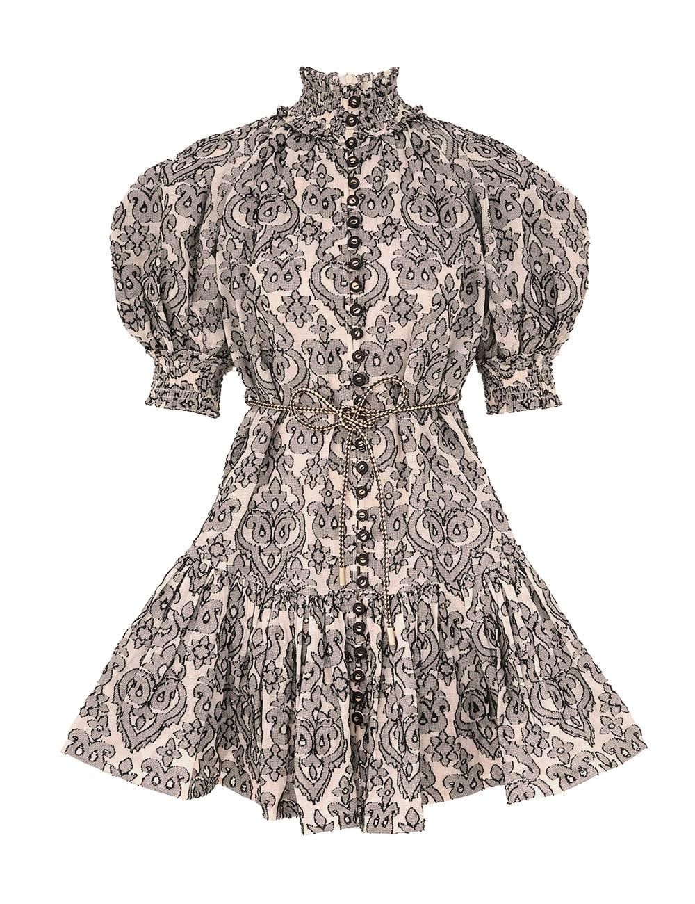knee length dresses for ladies Staud Wylie Poplin Mini Dress - Cherry main image 0