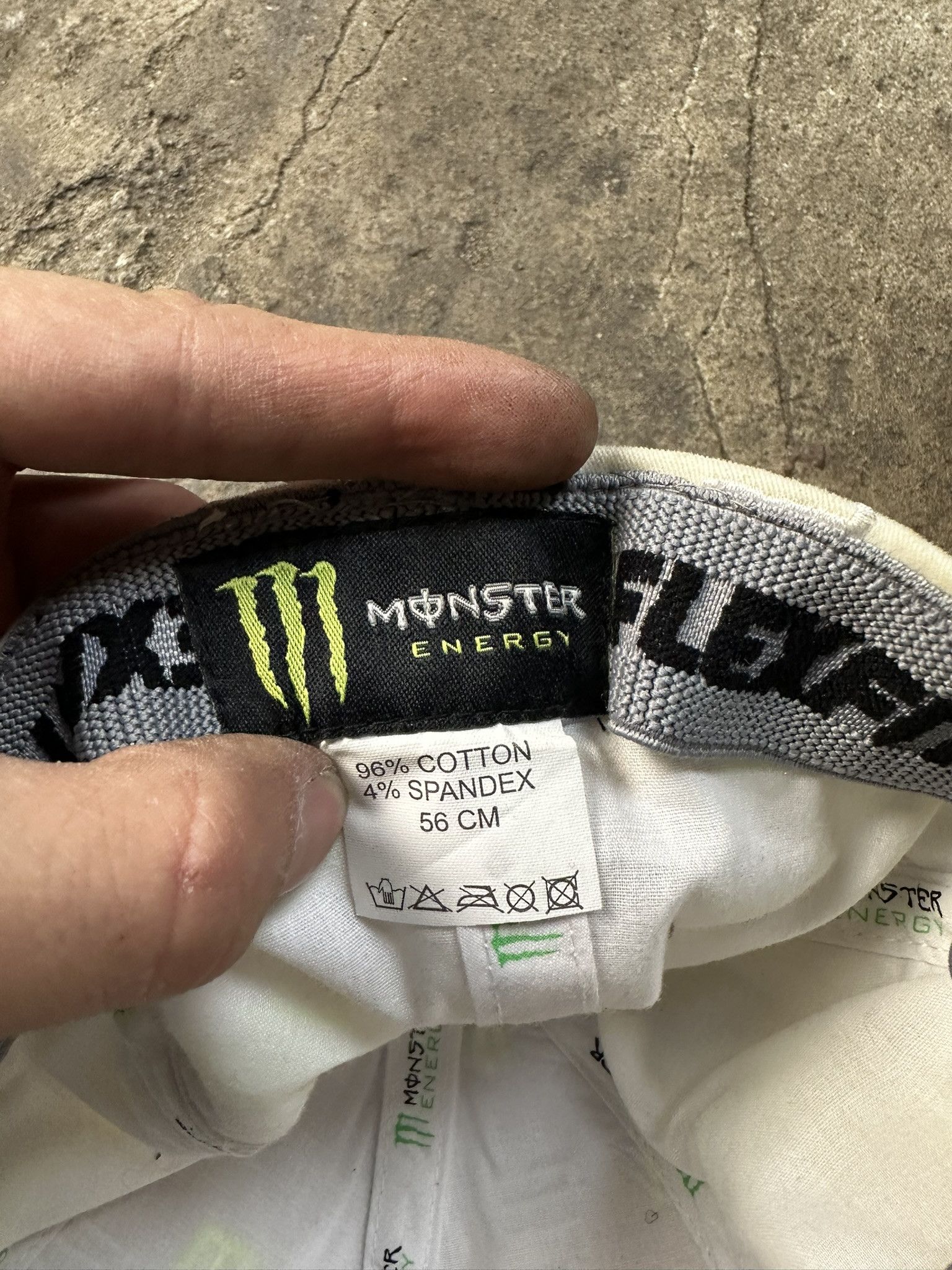 Vintage Vintage Y2k Monster Energy Logo Pattern Cap Size ONE SIZE - 5 Thumbnail
