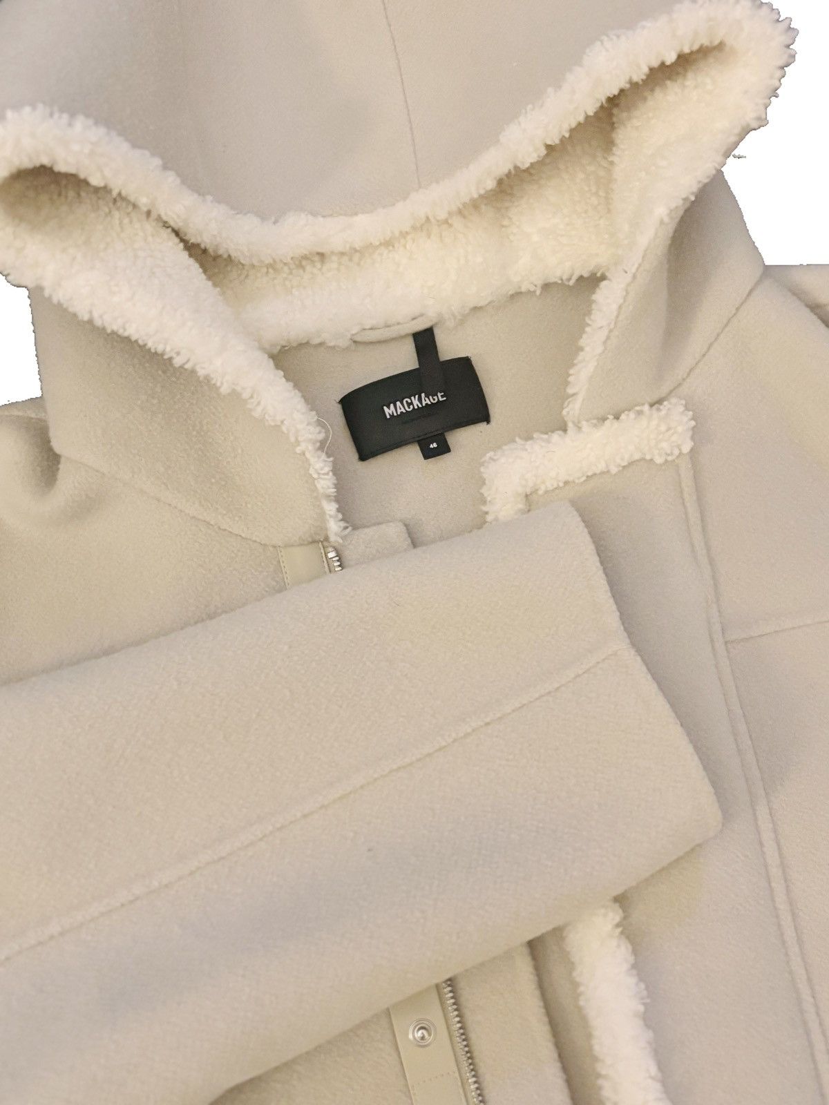Mackage Mackage Men’s Abraham Wool / Shearling Coat- Beautiful Size US XL / EU 56 / 4 - 3 Thumbnail