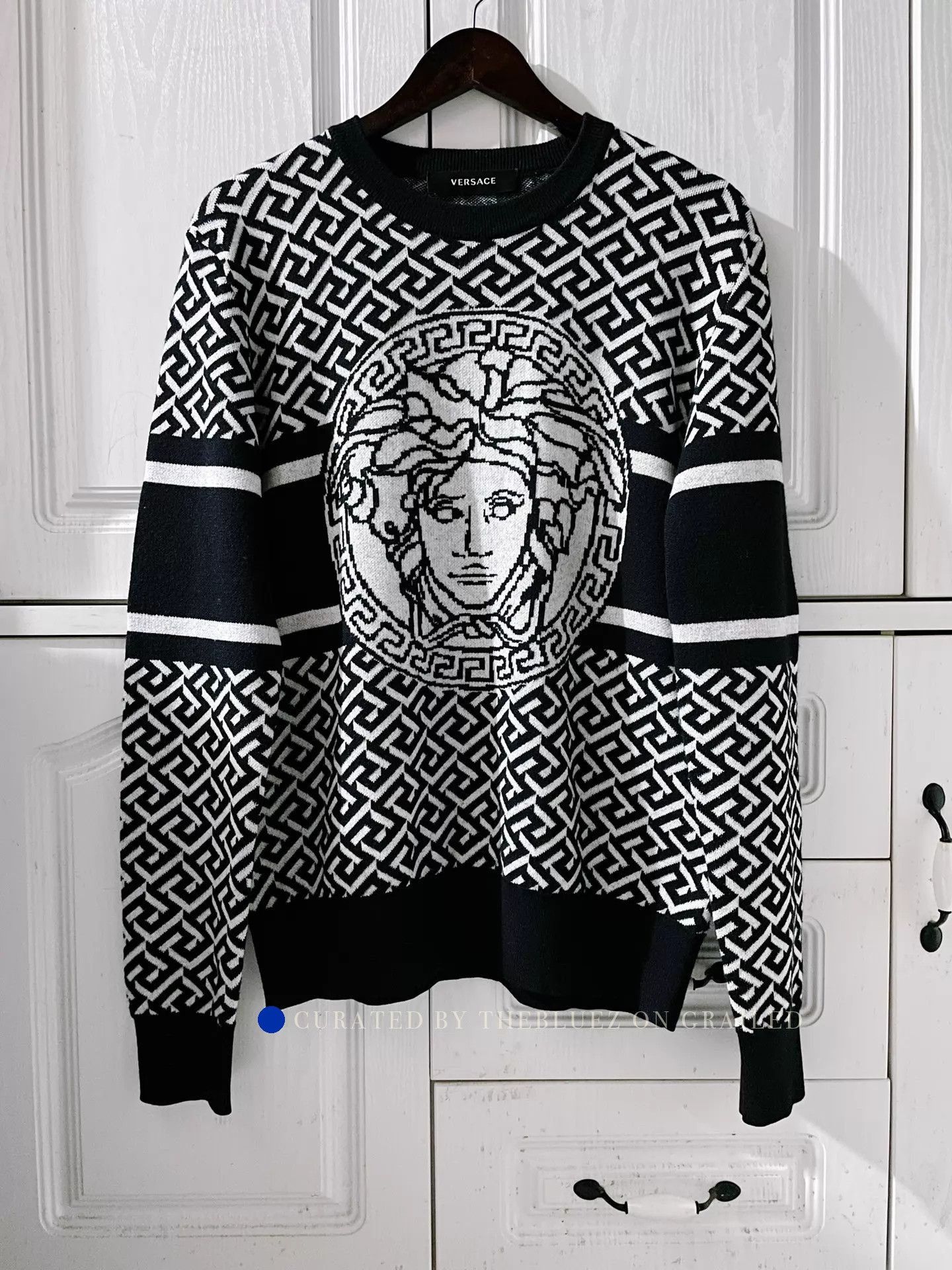 Versace Milan Runway Knit Sweater - Limited Edition Size US M / EU 48-50 / 2 - 1 Thumbnail