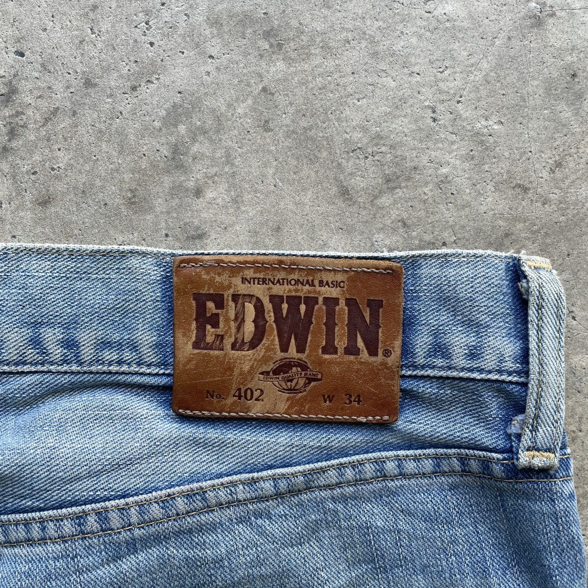 Edwin × Jean × Vintage W34💥 Rusty Wash Edwin Vintage Faded Jeans Denim Pants Size US 34 / EU 50 - 11 Thumbnail