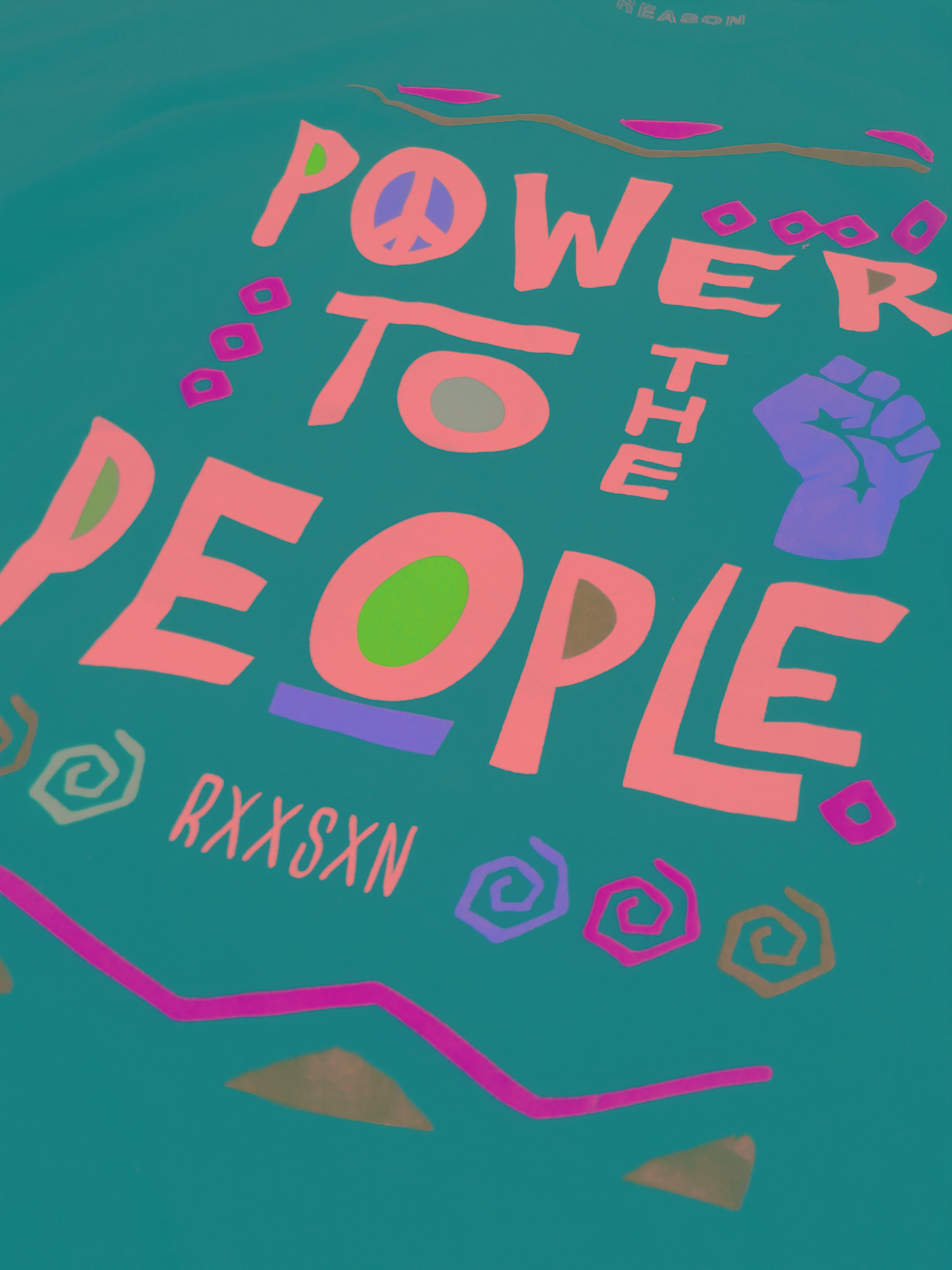 Reason Reason clothing power to the people tee Size US L / EU 52-54 / 3 - 2 Thumbnail