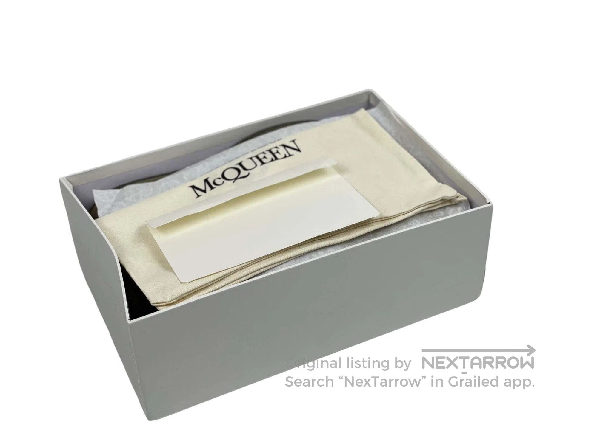 Alexander McQueen ALEXANDER MCQUEEN McQueen Low Top Cushioned Casual White S Size US 10 / EU 43 - 6 Thumbnail