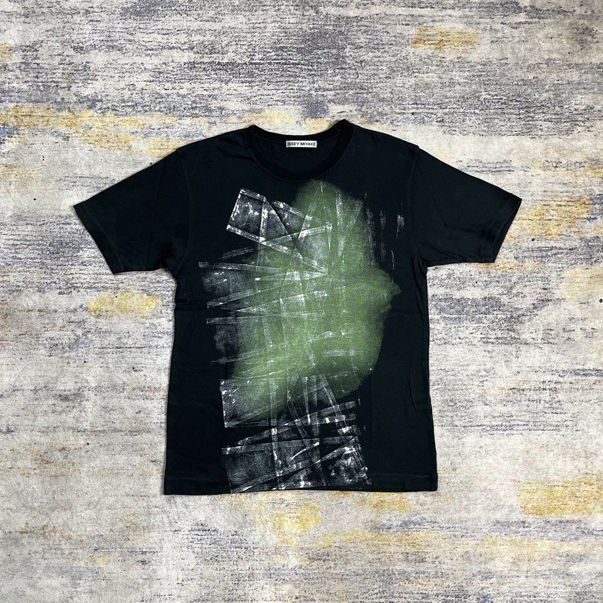 Issey Miyake × Japanese Brand Issey Miyake abstrack print t shirt Size US S / EU 44-46 / 1 - 1 Thumbnail