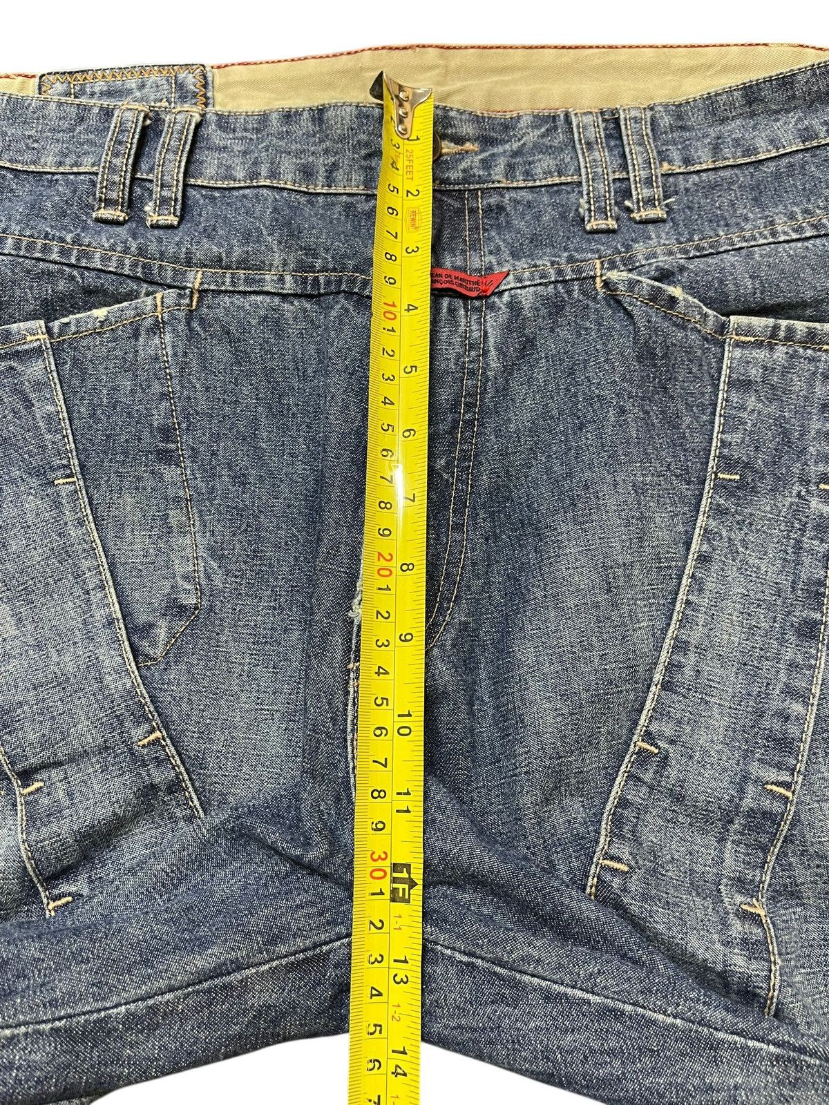 Marithe + Francois Girbaud Vintage Marithe Francois Girbaud Avant Garde Baggy Jeans Size US 36 / EU 52 - 19 Thumbnail