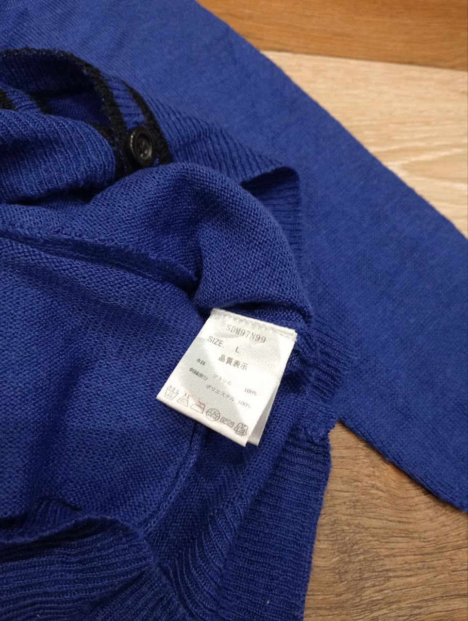 semanticdesign SEMANTIC DESIGN JAPAN CARDIGAN - SIZE L Size US L / EU 52-54 / 3 - 7 Thumbnail