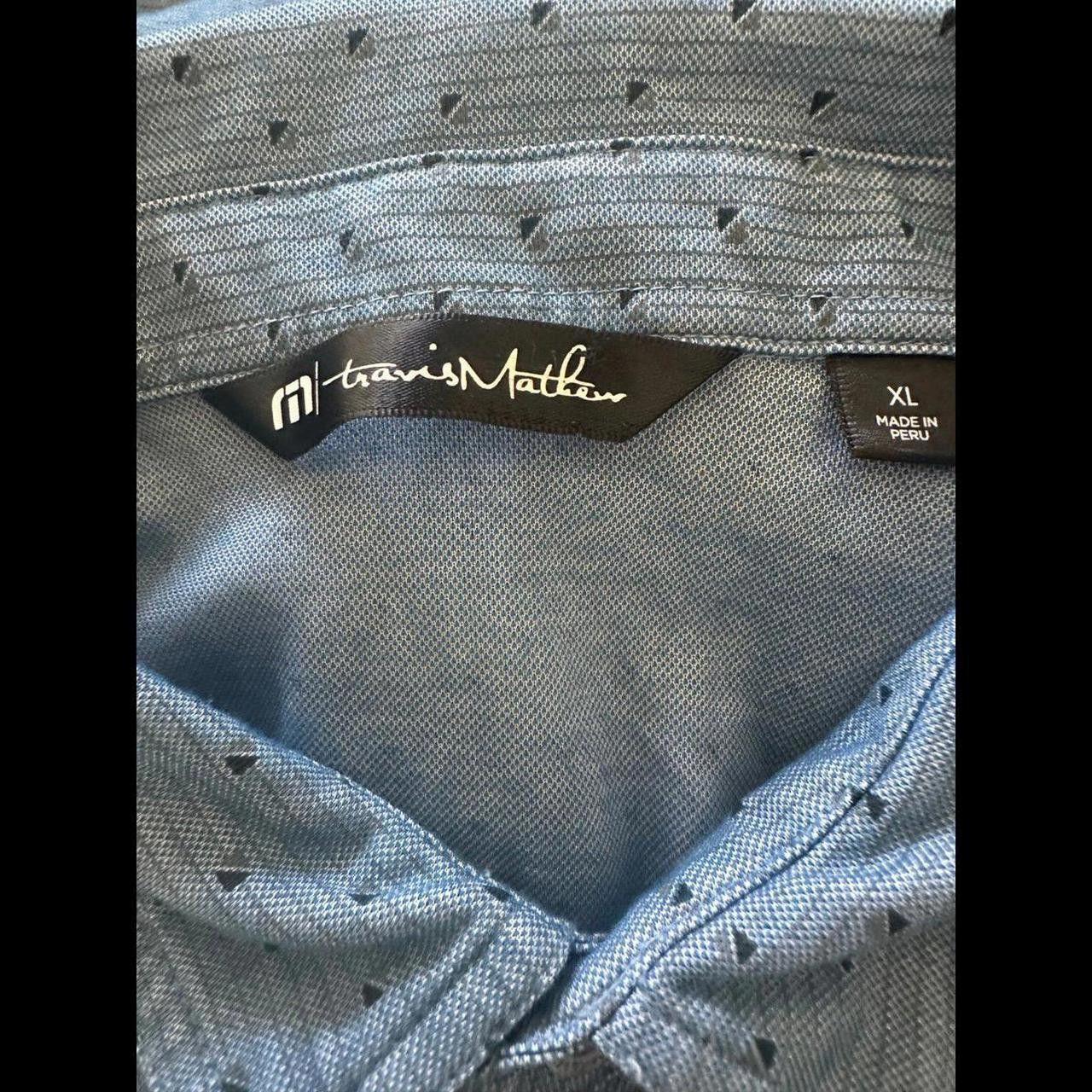 Designer Mens Used Travis Mathew Blue Size US XL / EU 56 / 4 - 2 Thumbnail