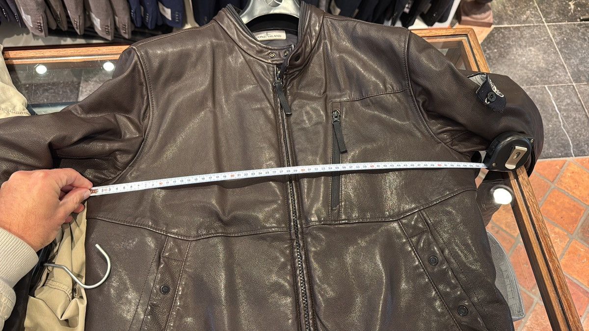 Stone Island Stone Island Waxed Soft Leather w Primaloft Insulation Techn Size US M / EU 48-50 / 2 - 6 Thumbnail