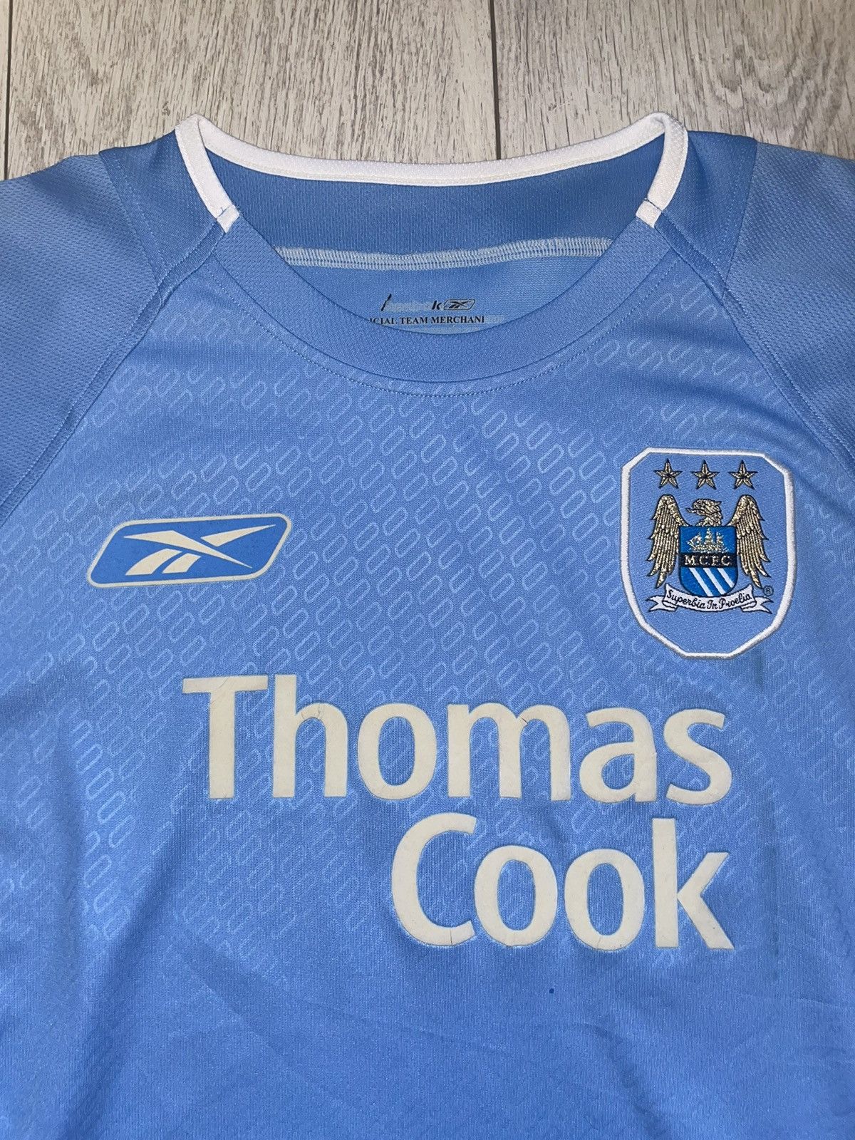Reebok × Vintage Jersey Manchester City x Reebok Vintage 2004 Home Size US S / EU 44-46 / 1 - 4 Thumbnail