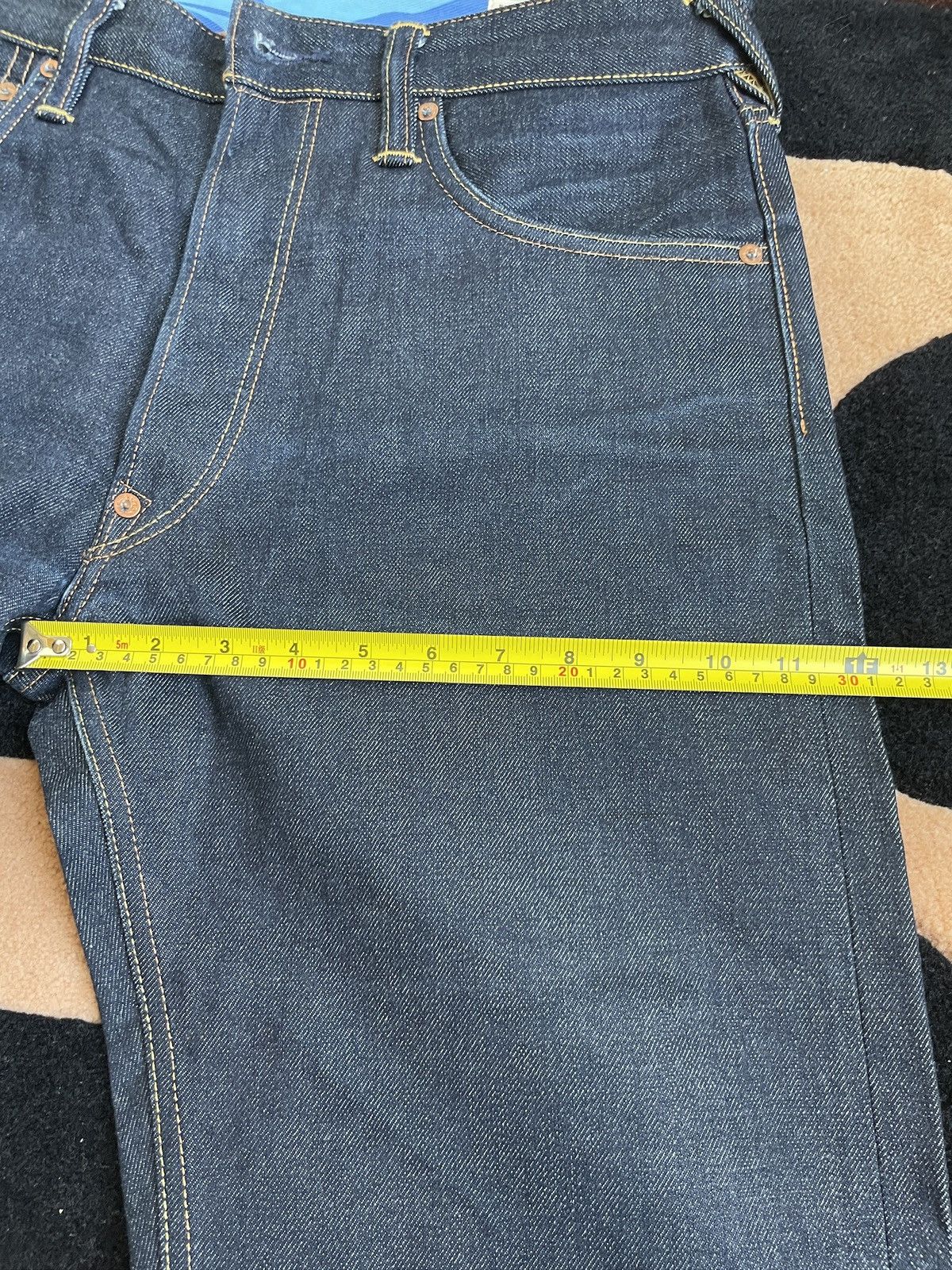 Evisu evisu tiger daicock style denim jeans size：32x34 Size US 32 / EU 48 - 12 Thumbnail