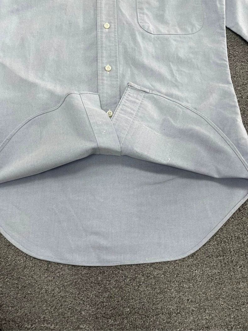 Thom Browne Thom Browne Armband straight shirt, blue Size US XS / EU 42 / 0 - 9 Thumbnail