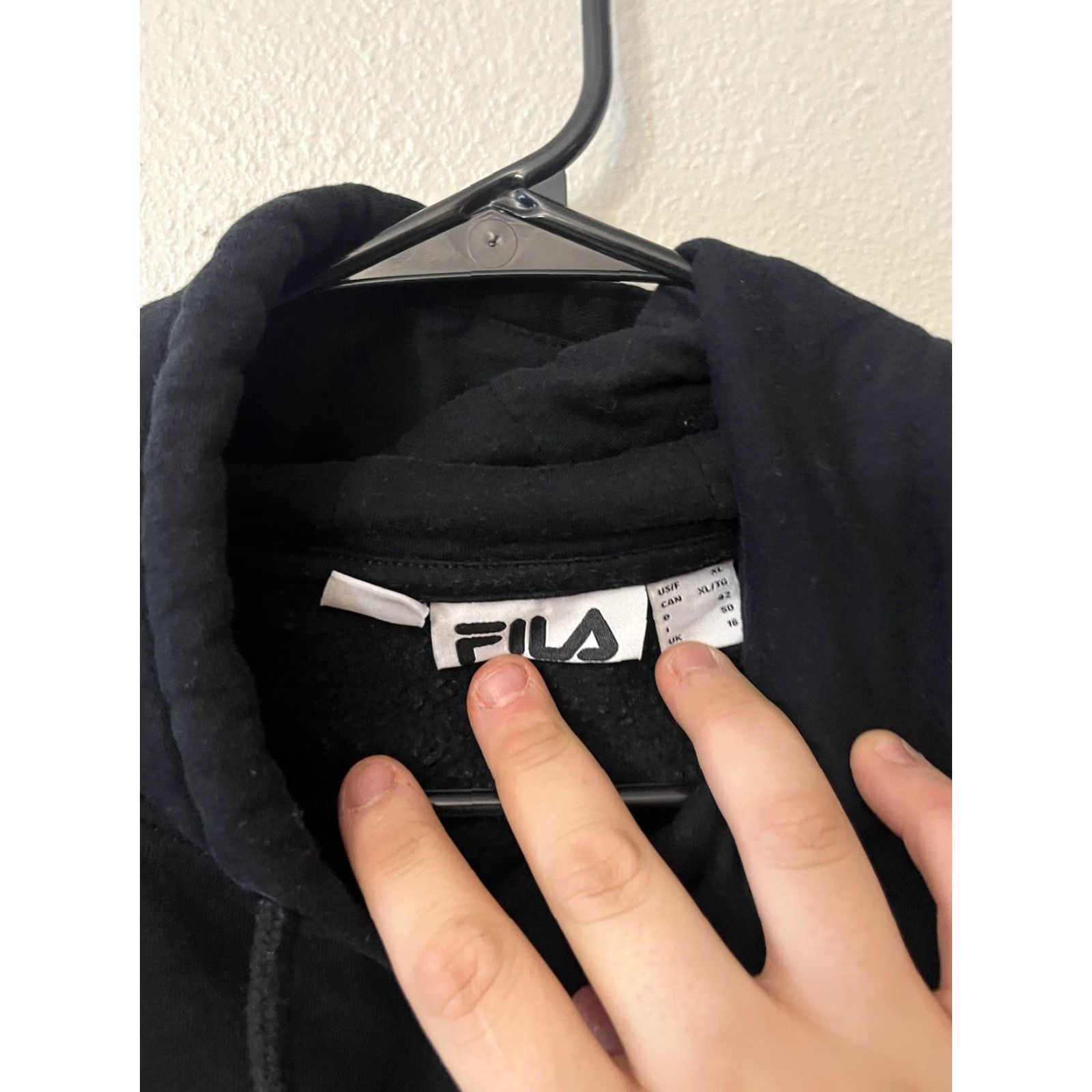 Fila FILA WOMEN'S COLORBLOCK HOODIE PINK LONG SLEEVE SWEATSHIRT XL Pullover Sweatshirt Activewear Womens Size XL / US 12-14 / IT 48-50 - 2 Thumbnail