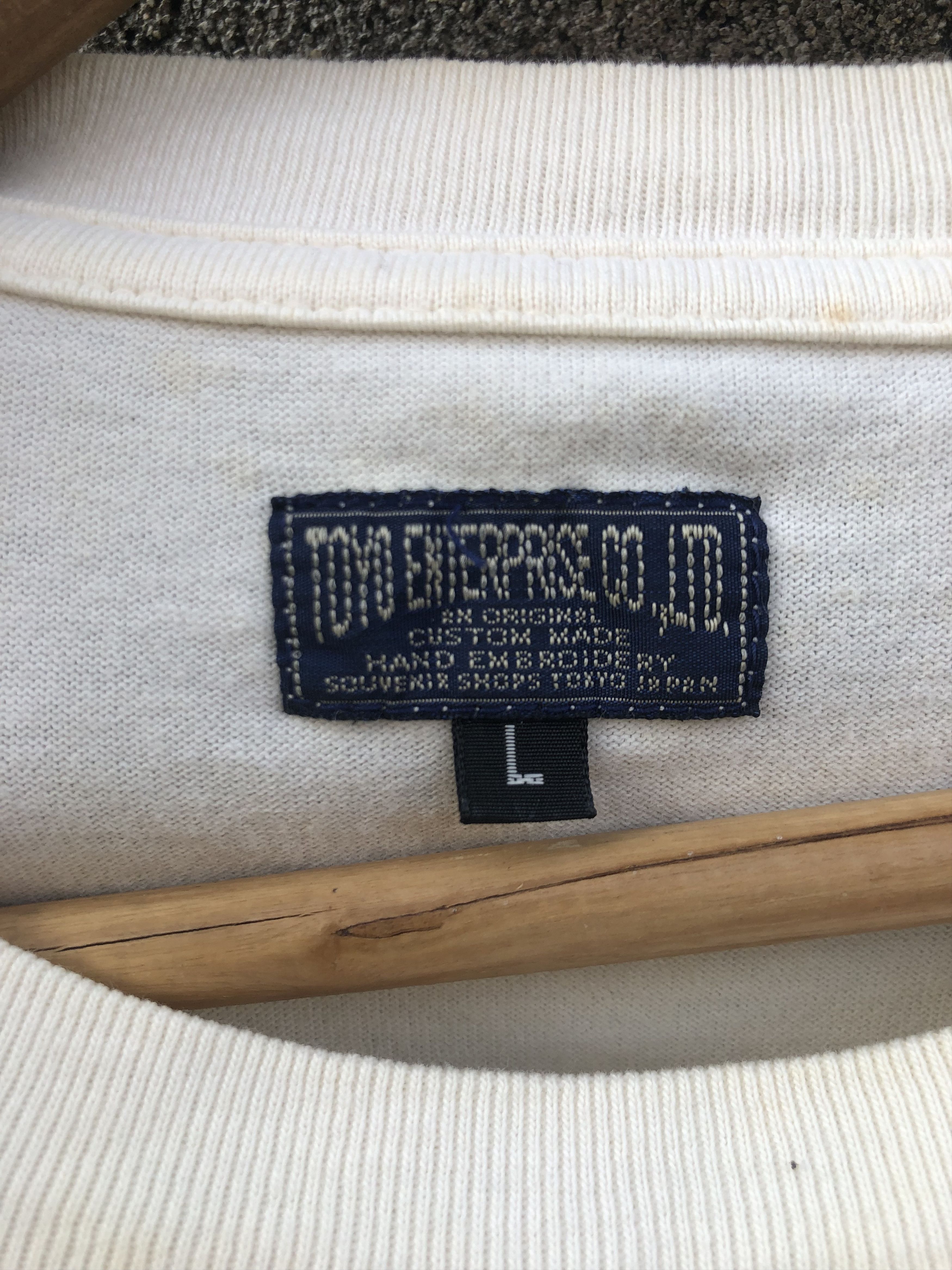Toyo Enterprises Toyo Enterprises "Eagle & Mt. Fuji" Embroidery T-shirt Size US M / EU 48-50 / 2 - 3 Thumbnail