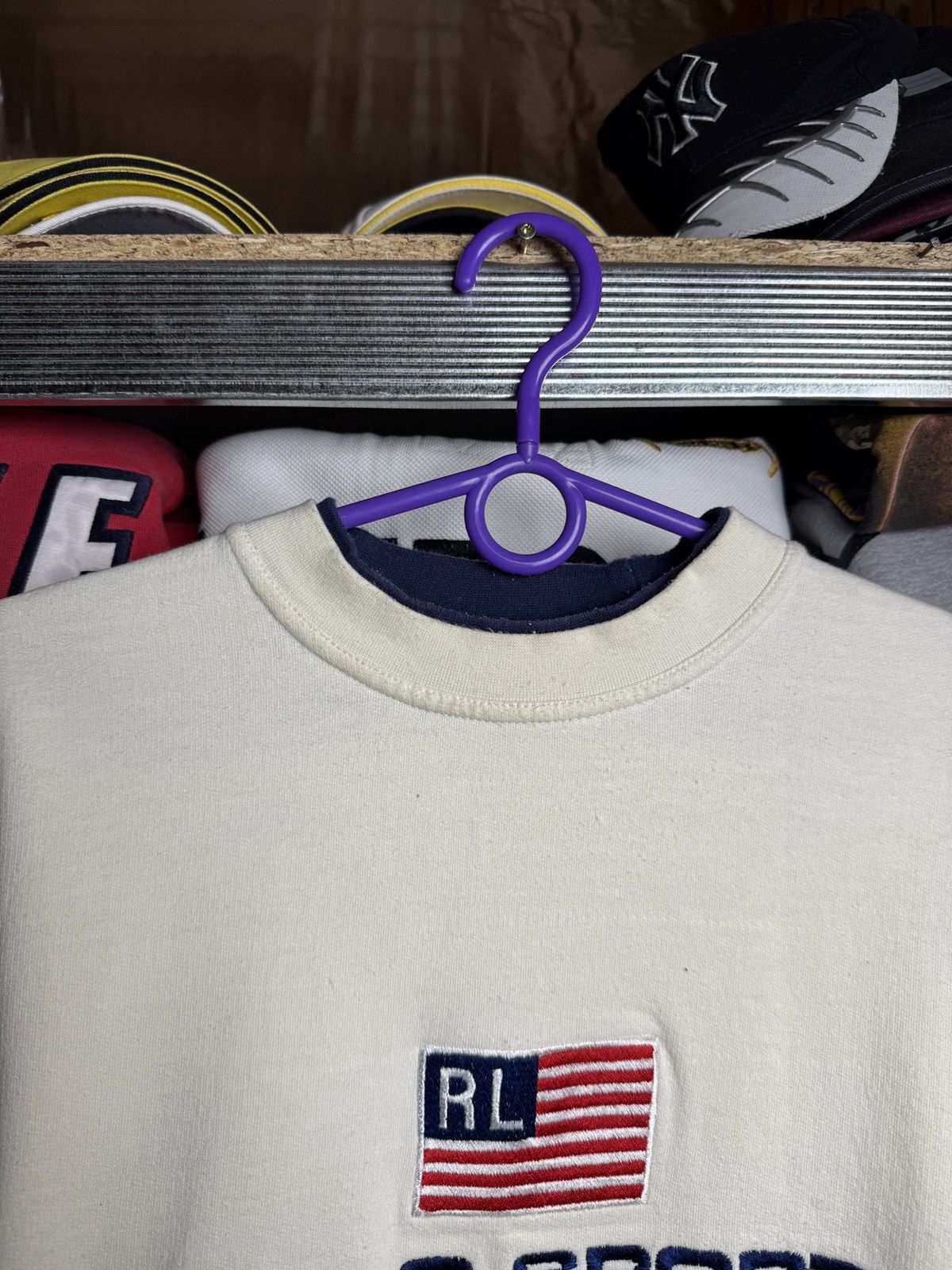 Vintage Vintage Bootleg Polo Ralph Lauren Sweatshirt Size US L / EU 52-54 / 3 - 7 Thumbnail