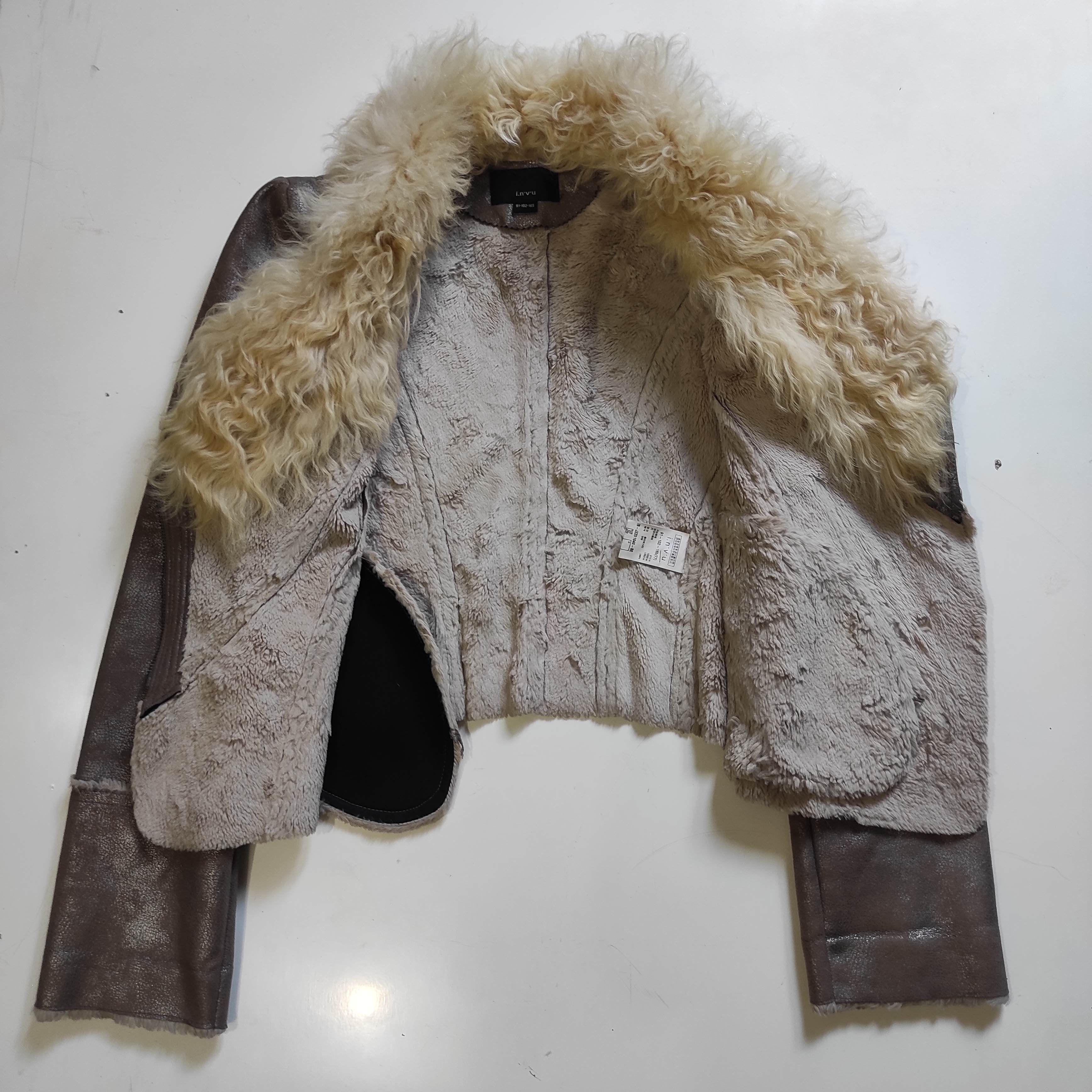 If Six Was Nine i.n.v.u Fur Jacket ifsixwasnine lgb Style Size S / US 4 / IT 40 - 10 Thumbnail