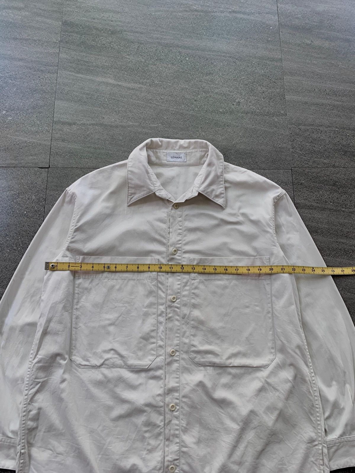 Lemaire FREE TAX! Big Pocket Cotton Ls Shirts Size US L / EU 52-54 / 3 - 12 Thumbnail