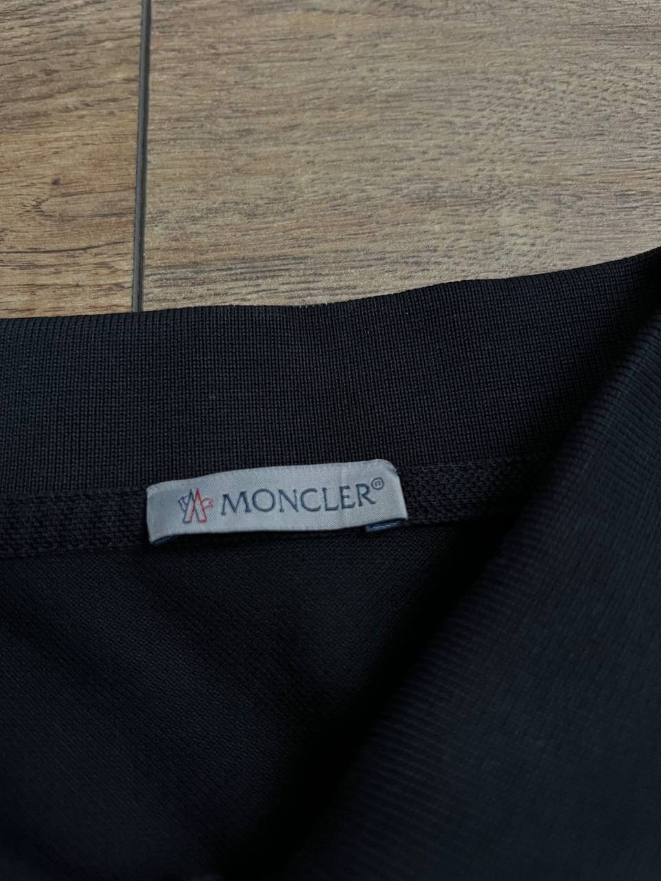 Moncler Moncler SS Dark Blue Polo Shirt Size US L / EU 52-54 / 3 - 7 Thumbnail