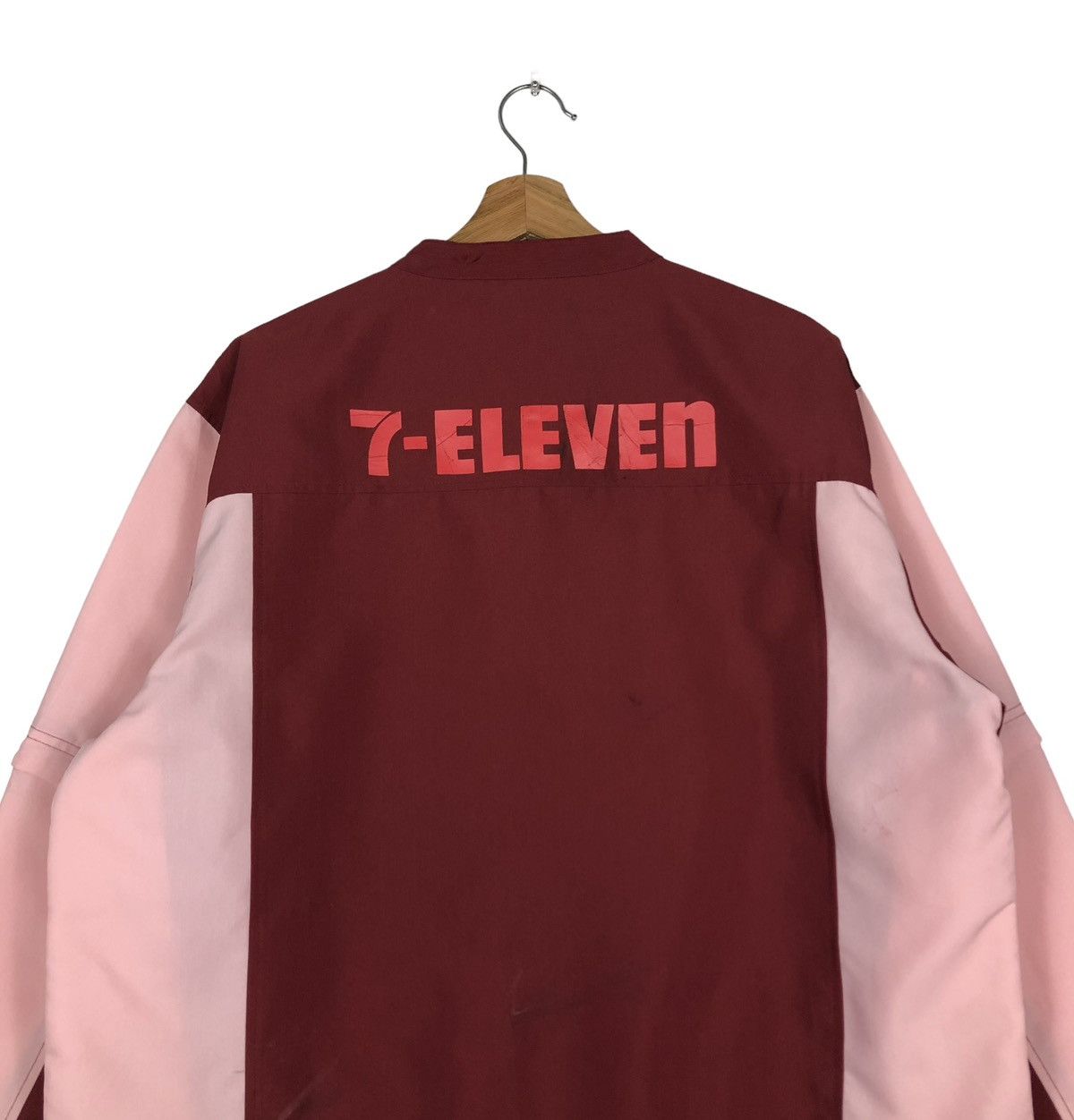 Japanese Brand 🔥VINTAGE WORK JACKET 7-ELEVEN BIG LOGO SPELL OUT Size US M / EU 48-50 / 2 - 9 Thumbnail