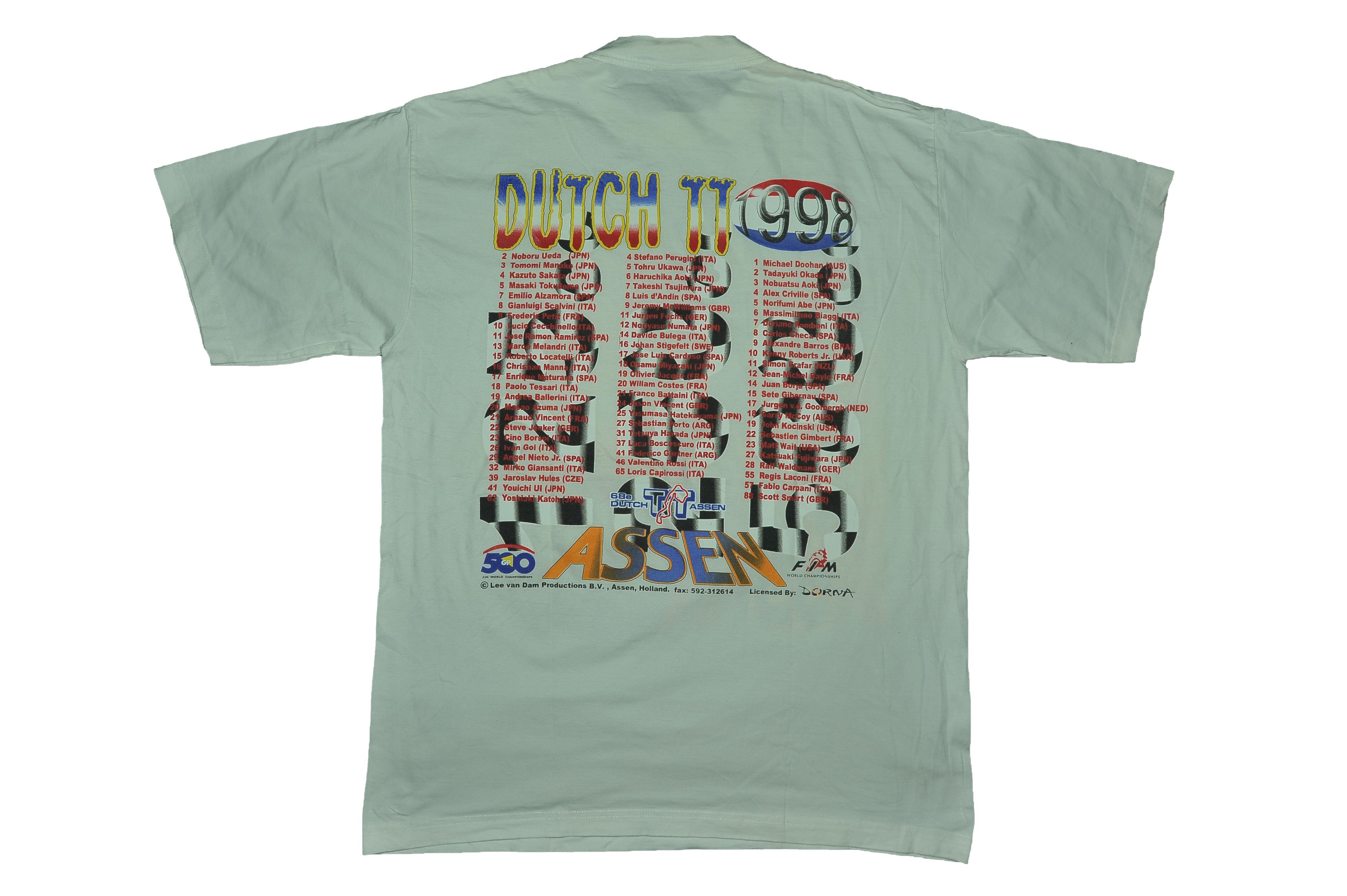 Vintage Vintage 1998 Assen Bike race T-shirt Size US L / EU 52-54 / 3 - 2 Thumbnail