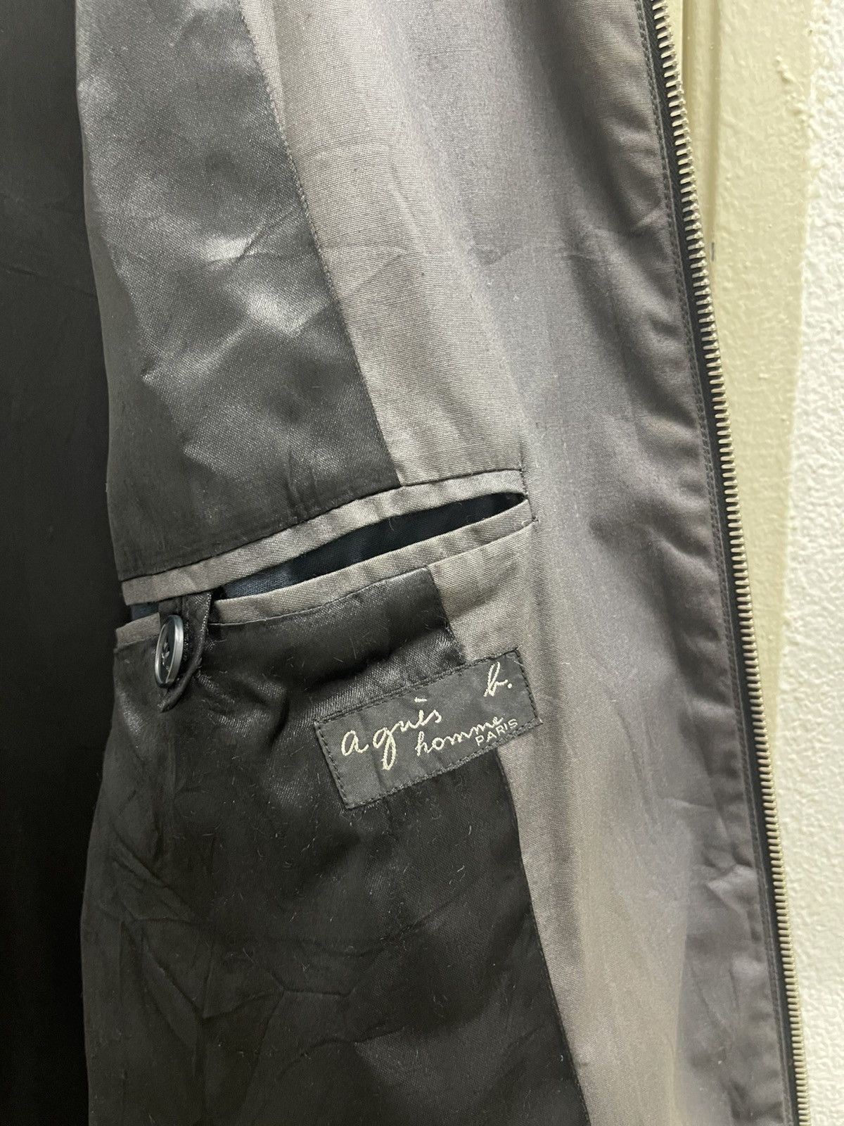 agnes b. Agnes b. Homme Zipper Long Jacket Size US M / EU 48-50 / 2 - 13 Thumbnail