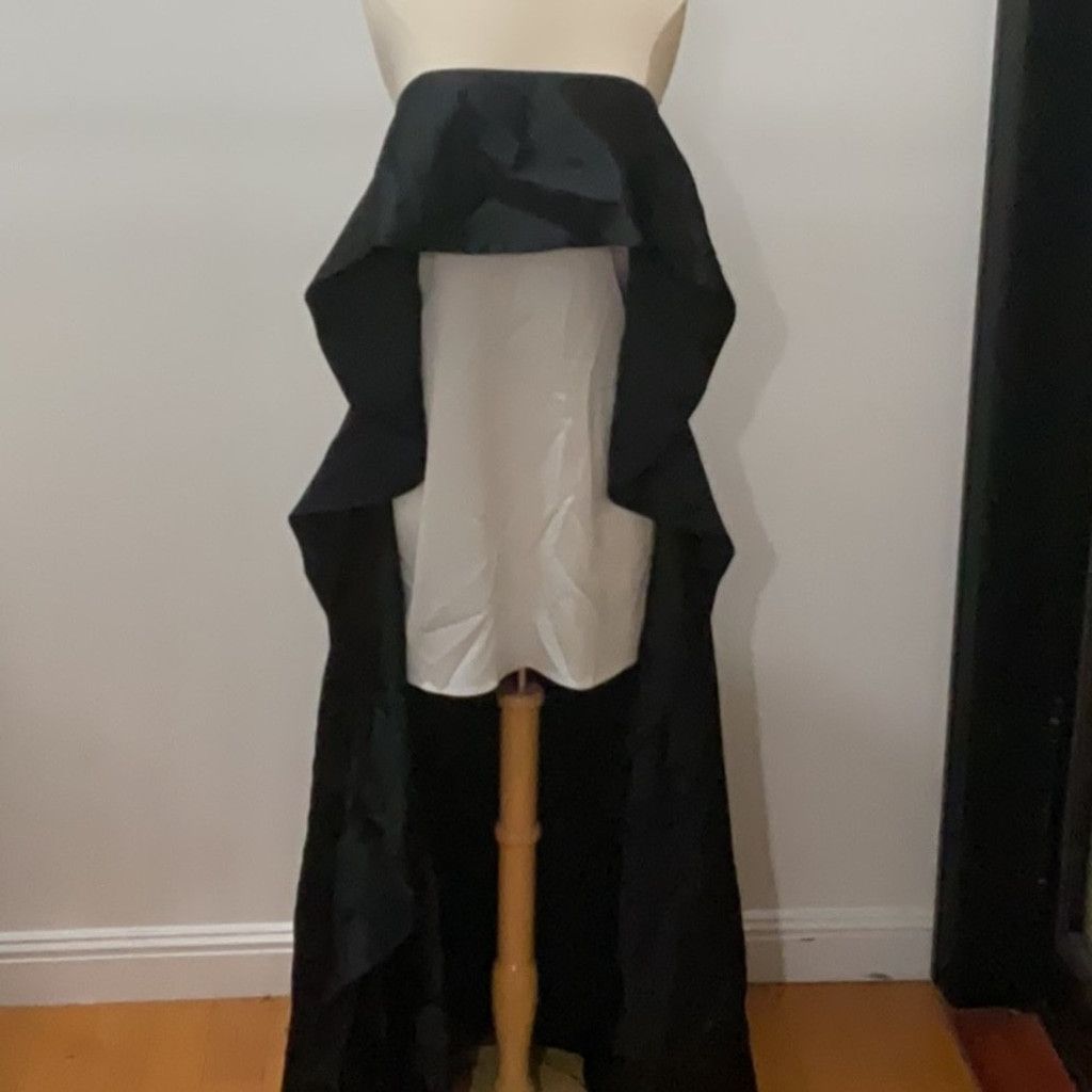 Alice + Olivia Alice + Olivia Theda Strapless Hi Lo Mini Dress, Size: 10 Size L / US 10 / IT 46 - 5 Thumbnail