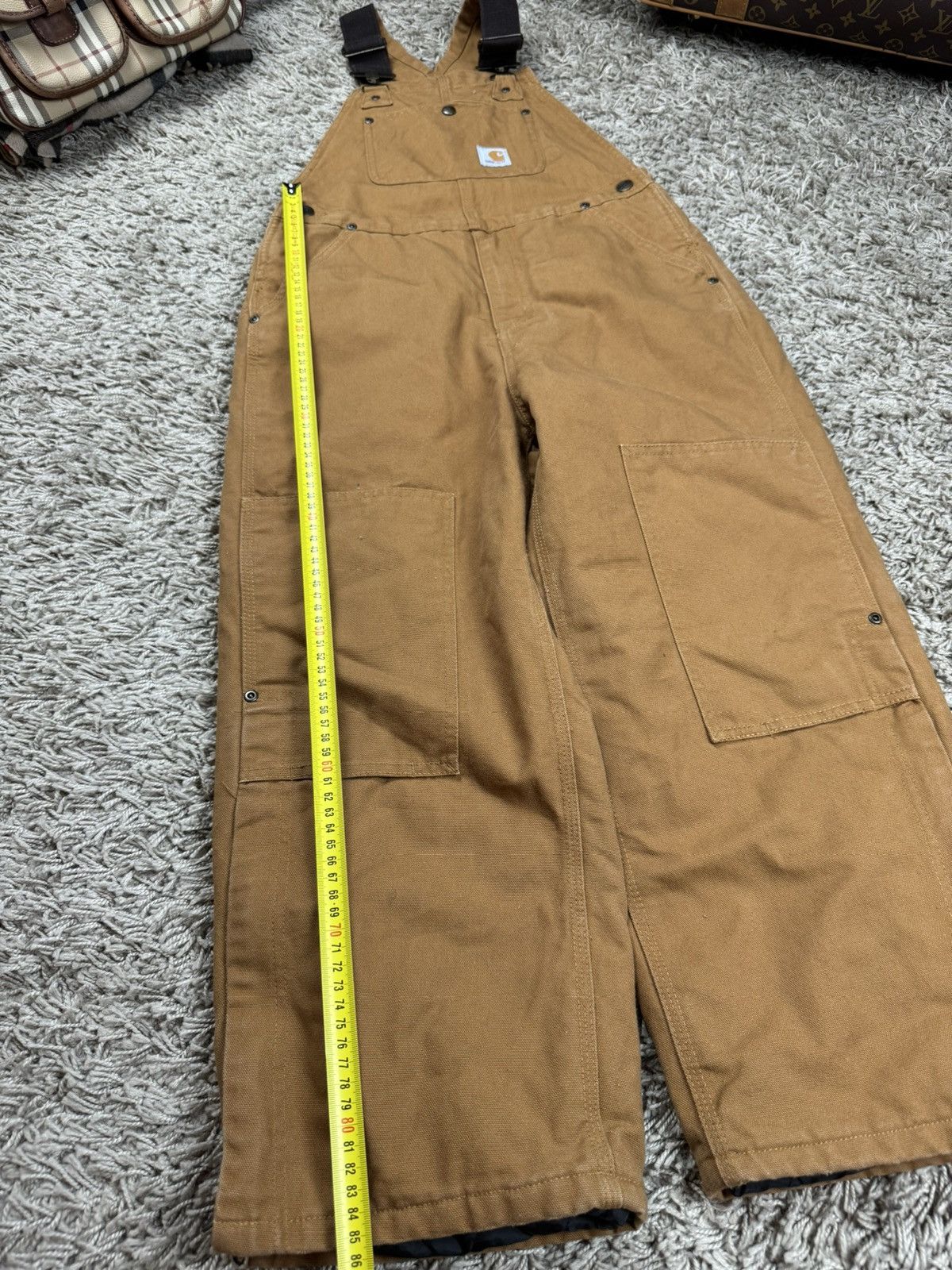 Carhartt × Vintage Vintage overall jeans Carhartt original casual skate item Size US 26 / EU 42 - 6 Thumbnail