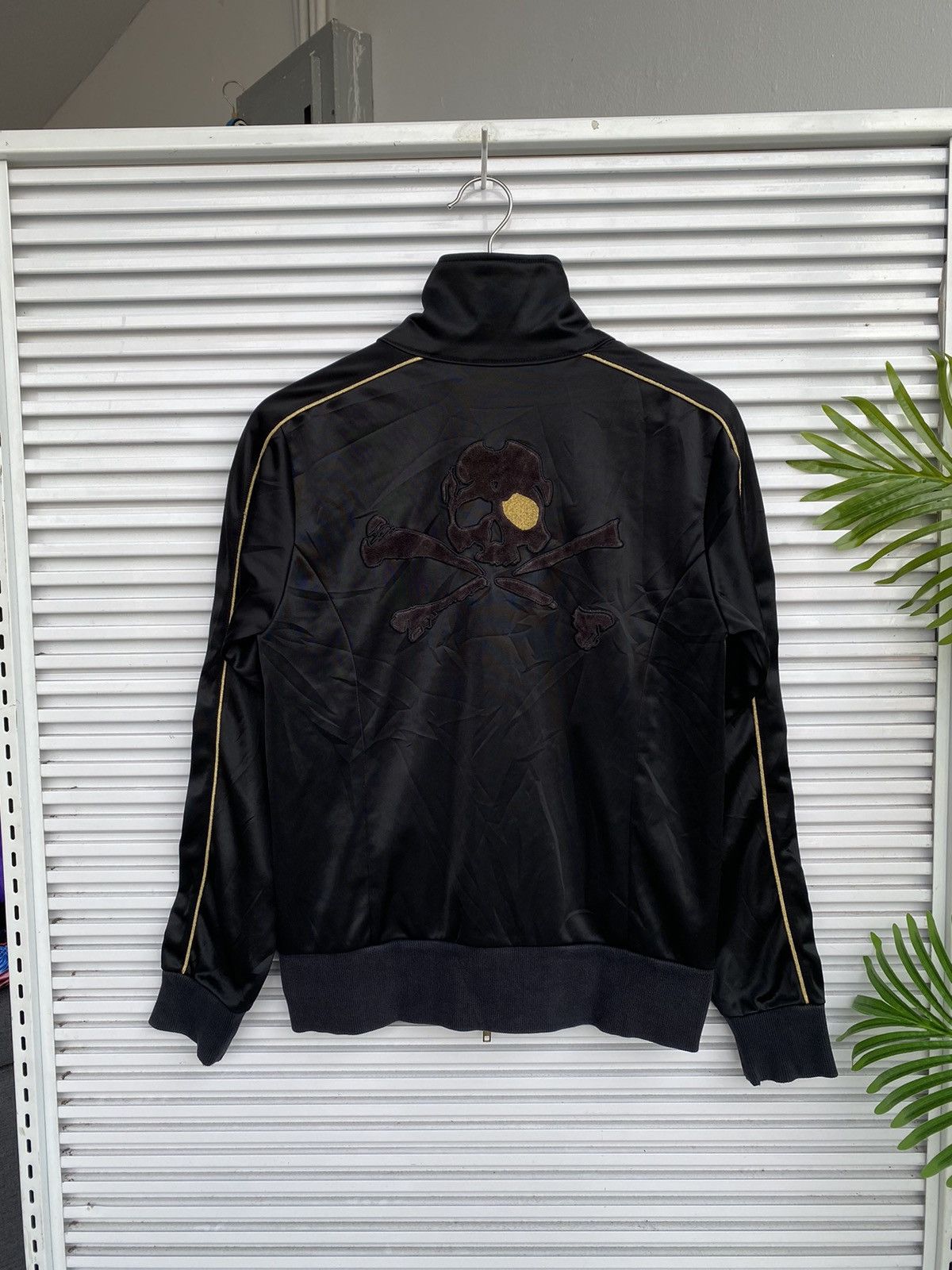 Japanese Brand × Vintage Vintage Skulls Embroidered Jacket / Number Nine Travis Scott Size US S / EU 44-46 / 1 - 3 Thumbnail