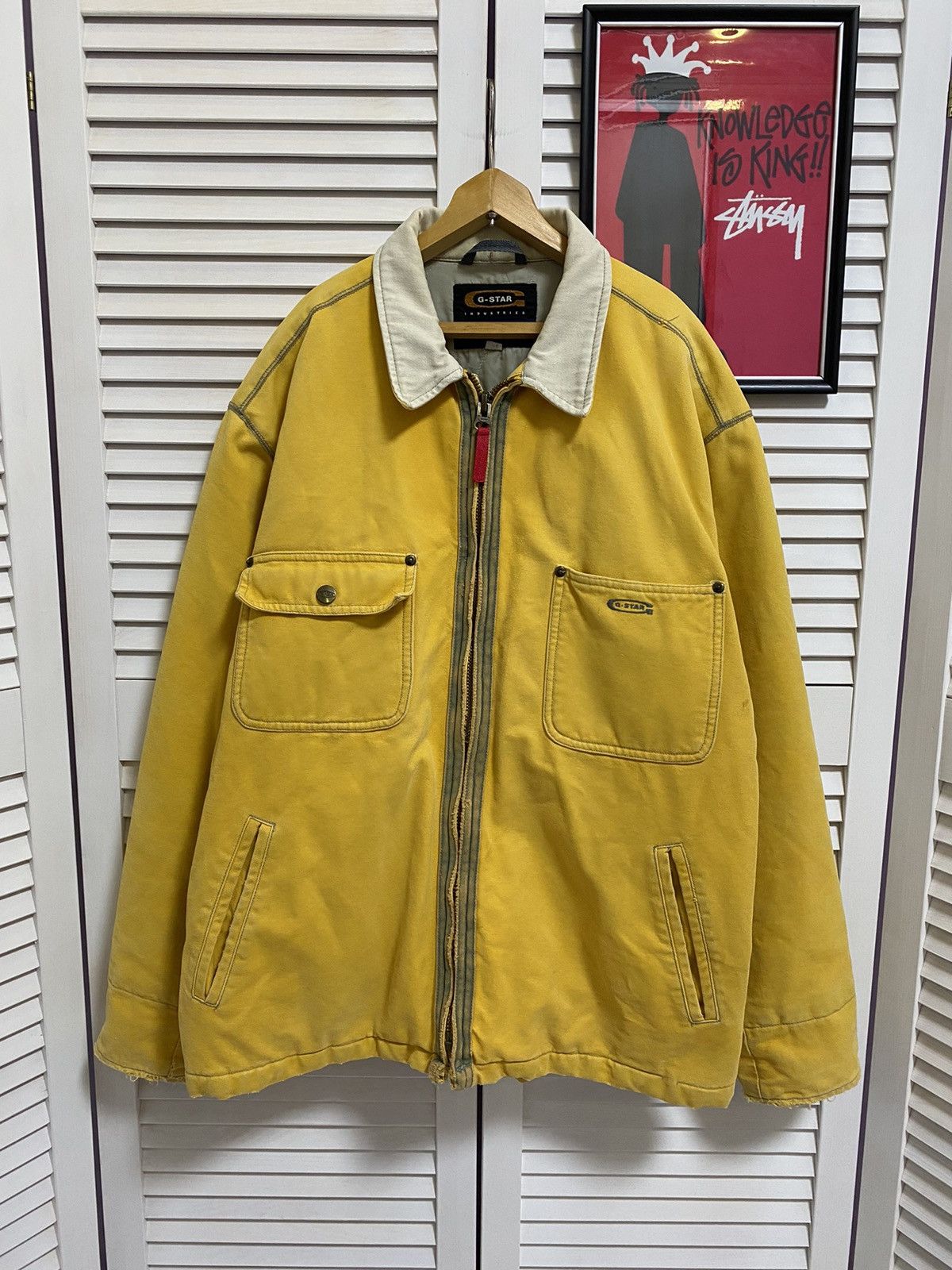 G-Star Vintage 90s Jacket Snagproof Industries G-STAR Detroit Size US L / EU 52-54 / 3 - 3 Thumbnail