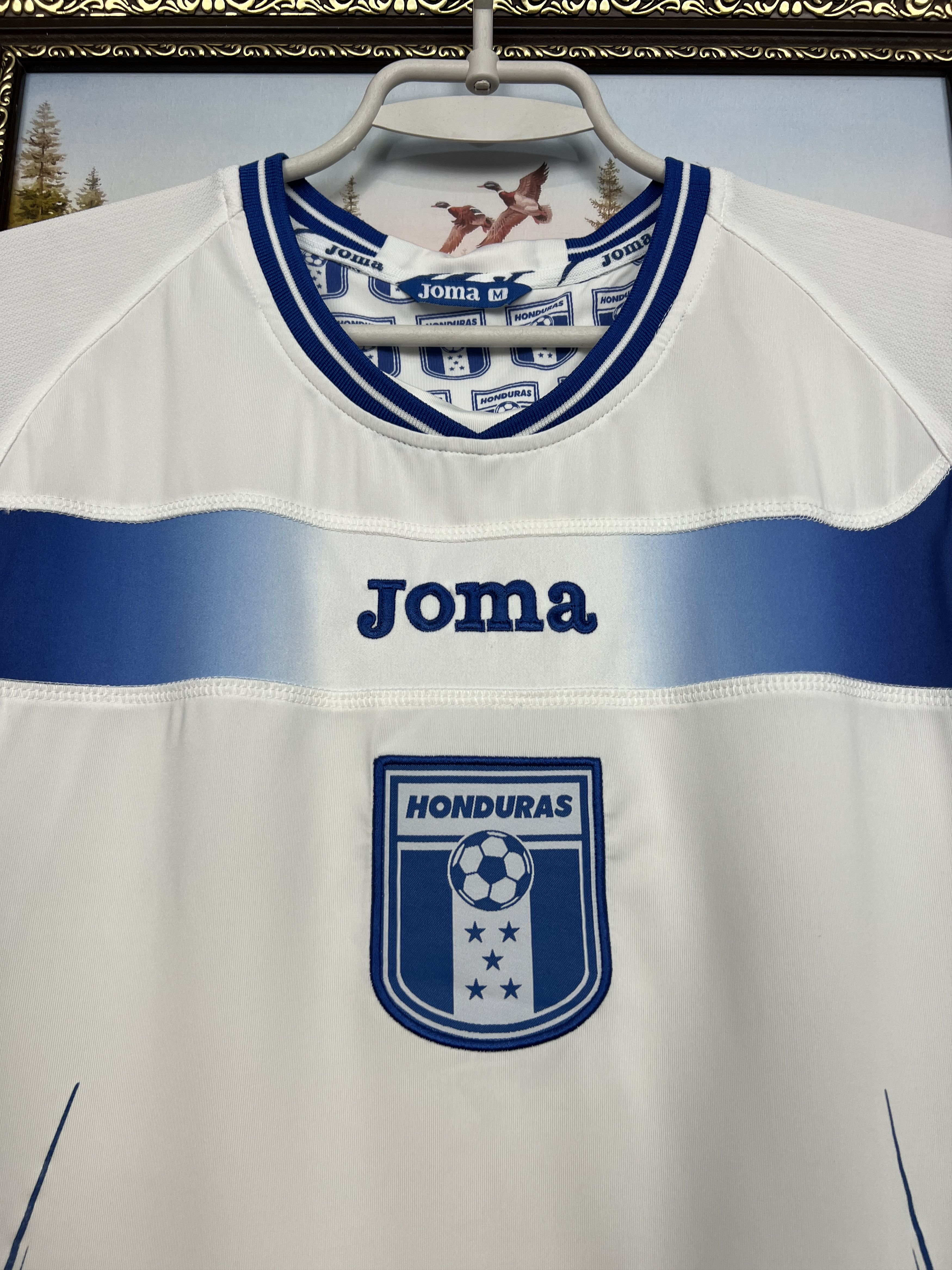 Joma Honduras Home football shirt 2010 Soccer Joma Jersey Trikot Size US M / EU 48-50 / 2 - 3 Thumbnail