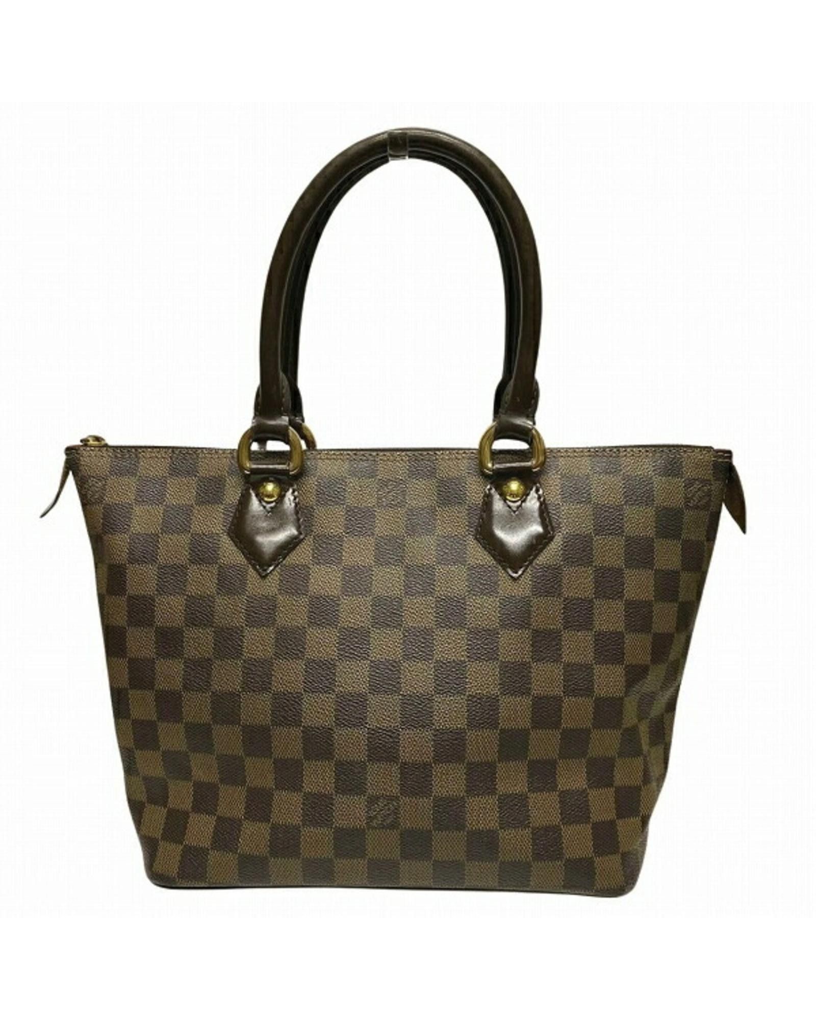 image of Louis Vuitton Brown Canvas Elegant Handbag, Women's