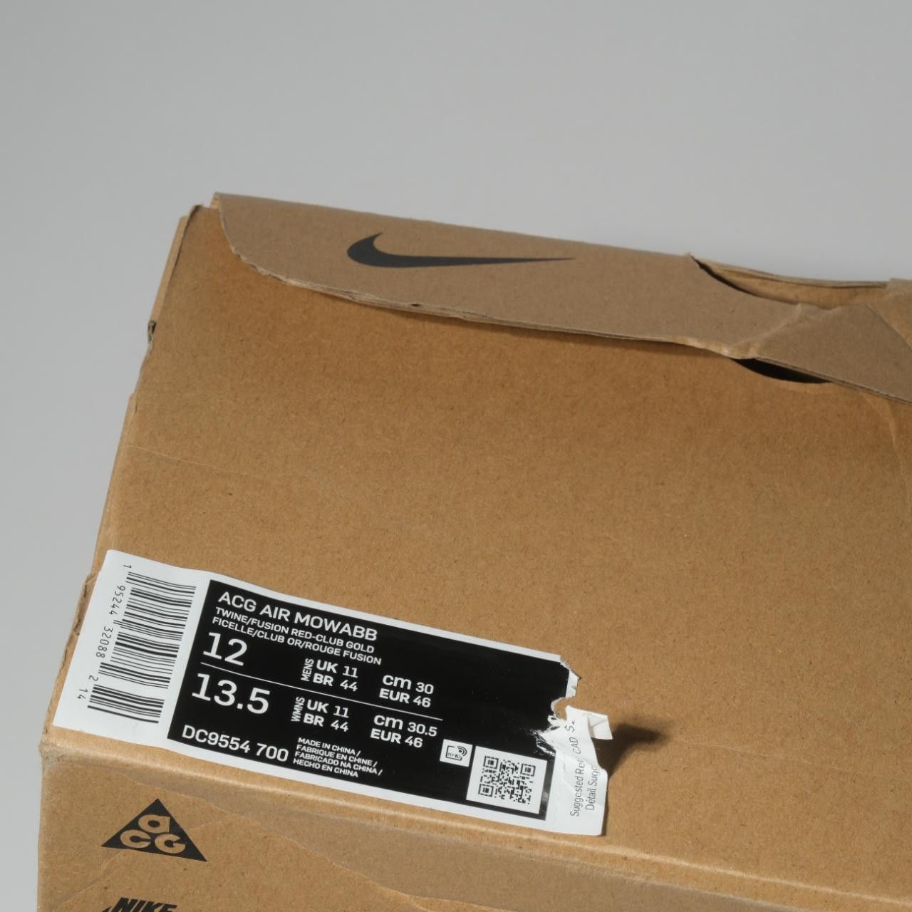 Nike ACG Nike ACG Air Mowabb OG 'Twine' 2020 Size US 12 / EU 45 - 9 Thumbnail