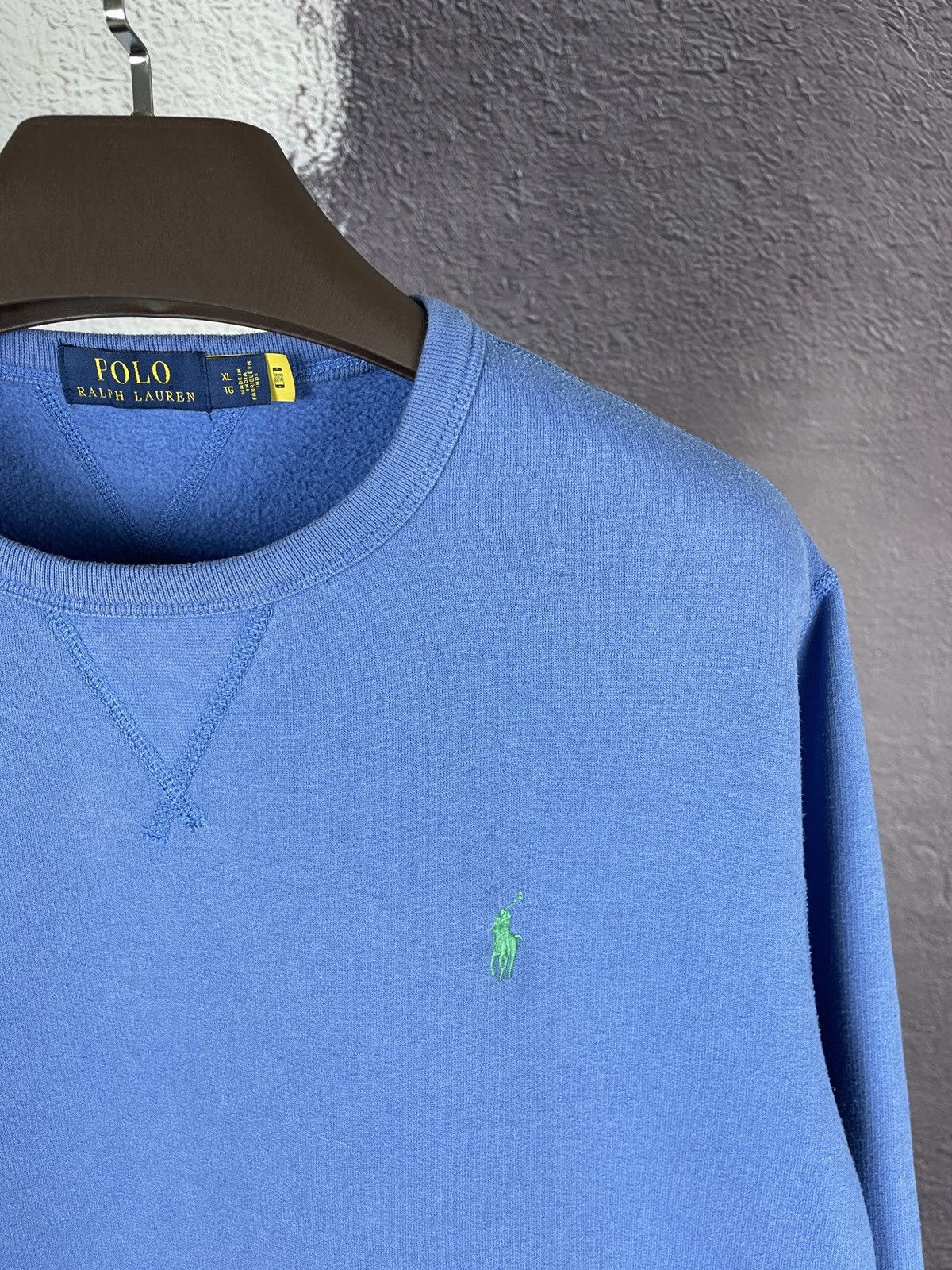 Polo Ralph Lauren Polo Ralph Lauren blue sweatshirt small logo Size US XL / EU 56 / 4 - 5 Thumbnail