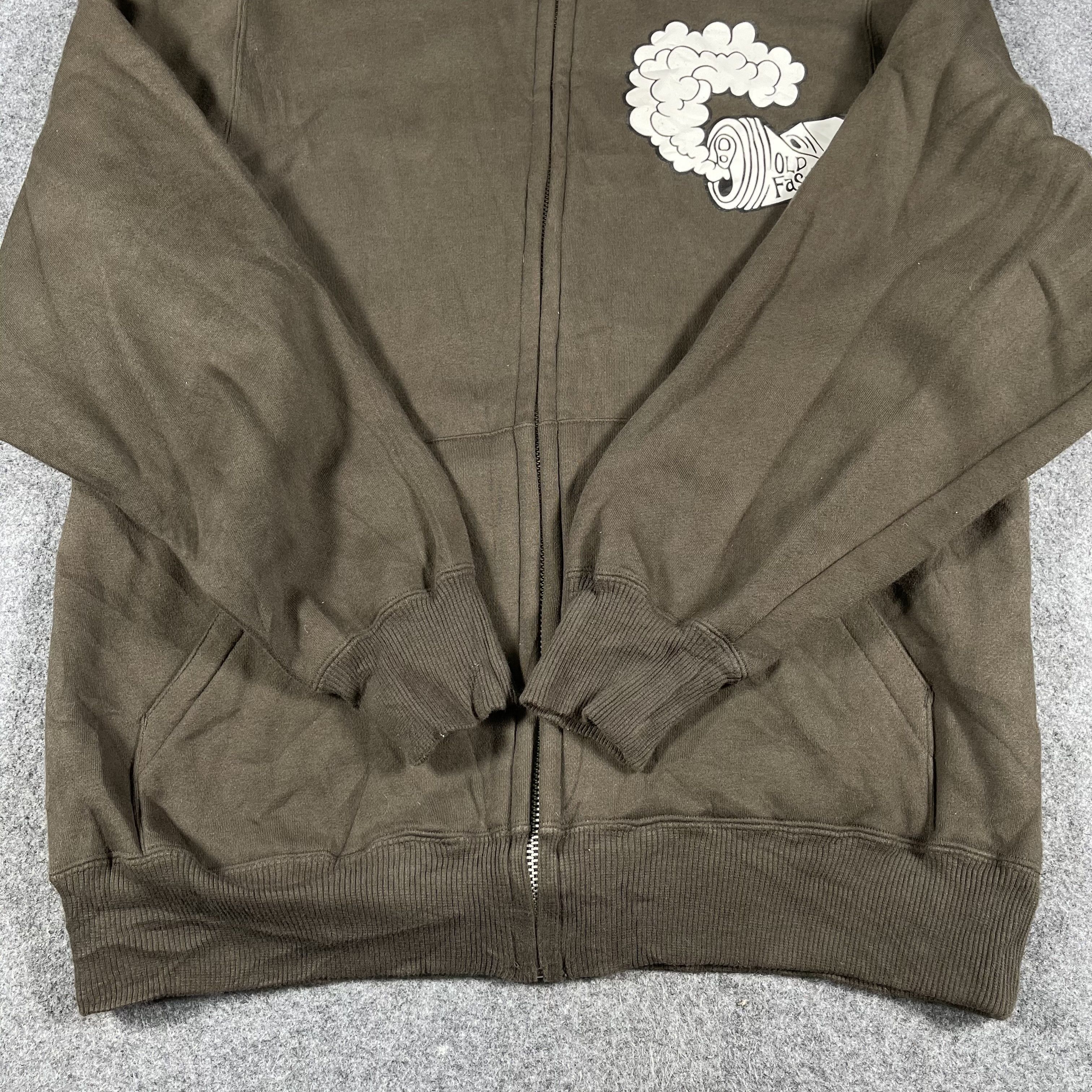 Japanese Brand Vintage On Board Hoodies Sun Faded Full Zipper Size US M / EU 48-50 / 2 - 5 Thumbnail