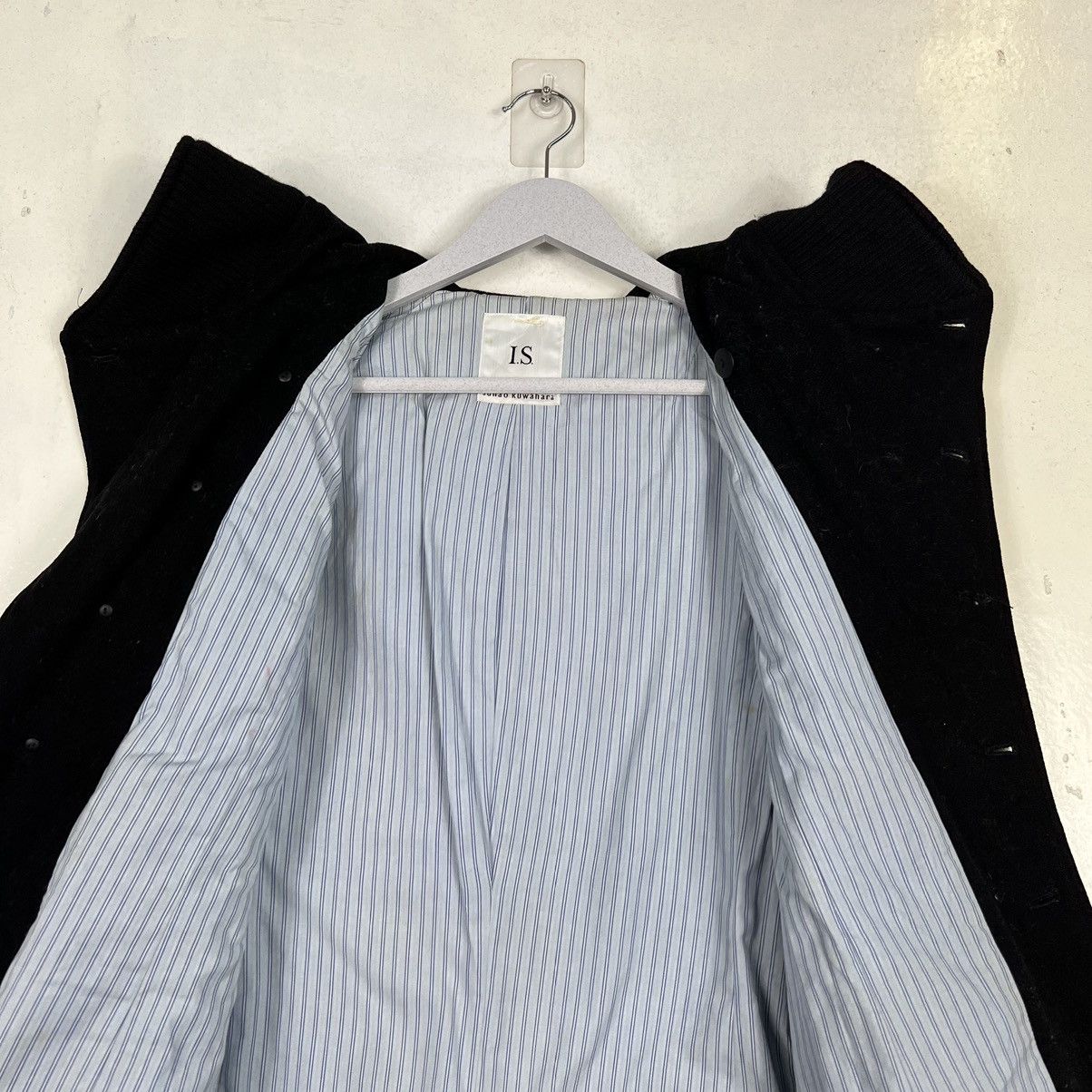 Issey Miyake 🔥 IS SUNAO KUWAHARA WOOL HOODIES COAT JACKET Size US M / EU 48-50 / 2 - 12 Thumbnail