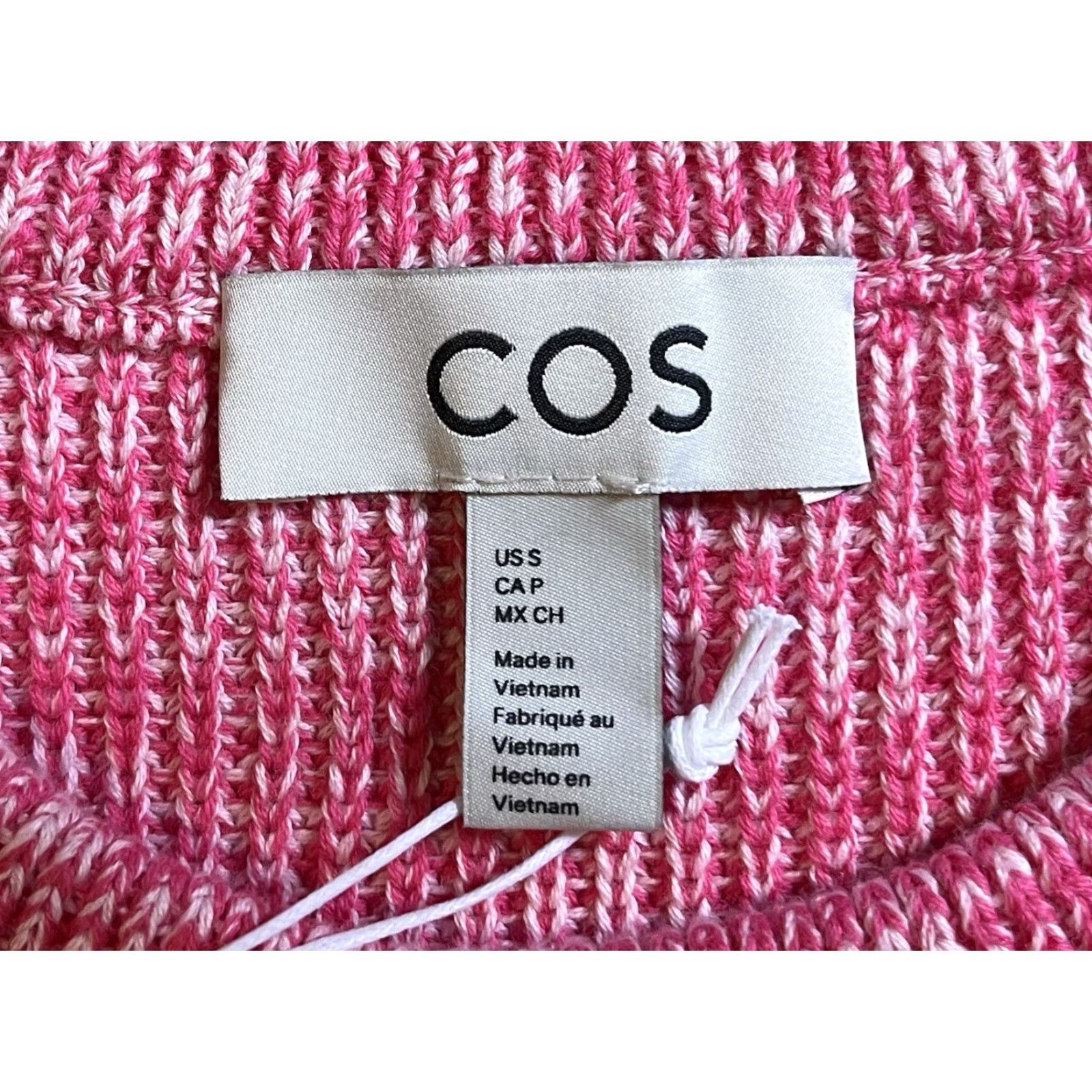 Cos COS Sweater Vest Women’s Small Pink Size S / US 4 / IT 40 - 5 Thumbnail