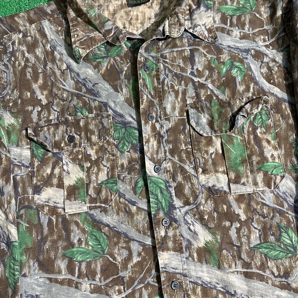 Vintage Vintage Hide ‘n Tree Camo Button Up Shirt Size XXL Size US XXL / EU 58 / 5 - 2 Thumbnail