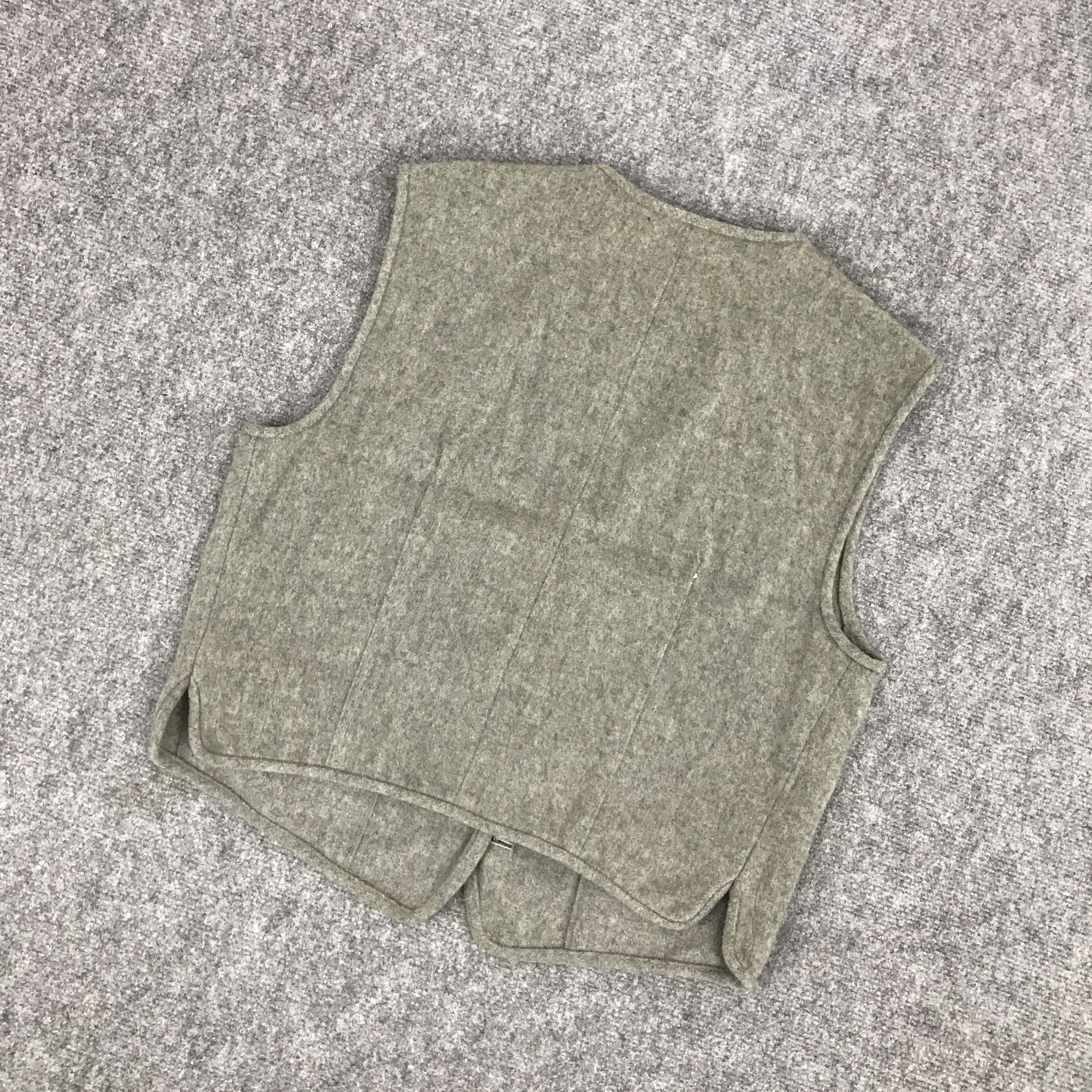 BIGI × Japanese Brand BIGI JAPAN WOOL BUTTON VESTS Size US M / EU 48-50 / 2 - 6 Thumbnail
