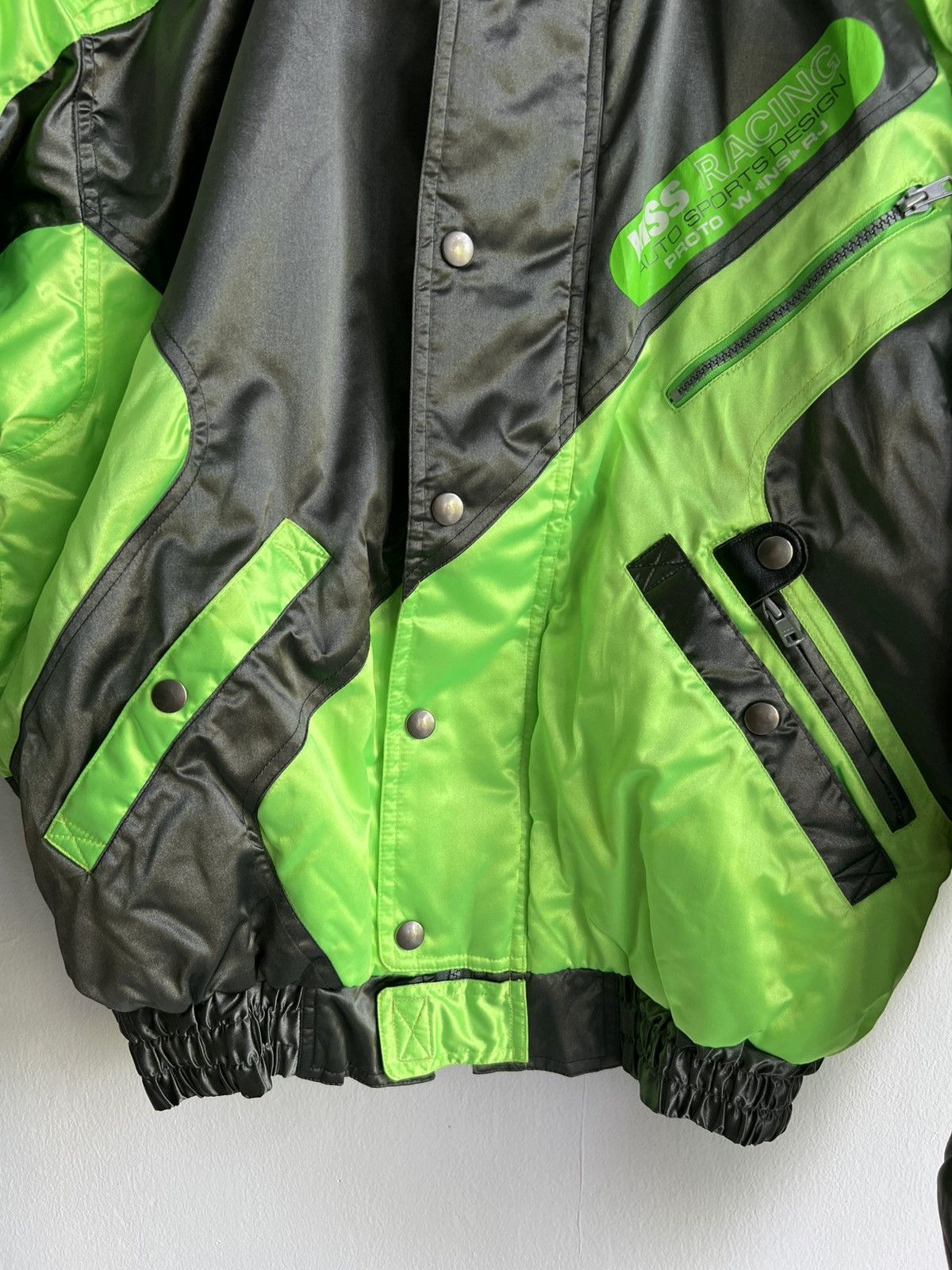 Kadoya Vintage 1980s Kiss Racing Team Akira Tech Wear Bomber Jacket Size US M / EU 48-50 / 2 - 5 Thumbnail