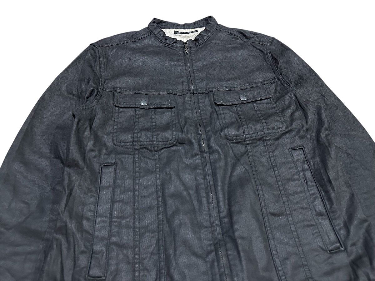 14th Addiction 🔥Y2K Lounge Lizard Wax Biker Jacket Rick Owens Julius Style Size US M / EU 48-50 / 2 - 4 Thumbnail