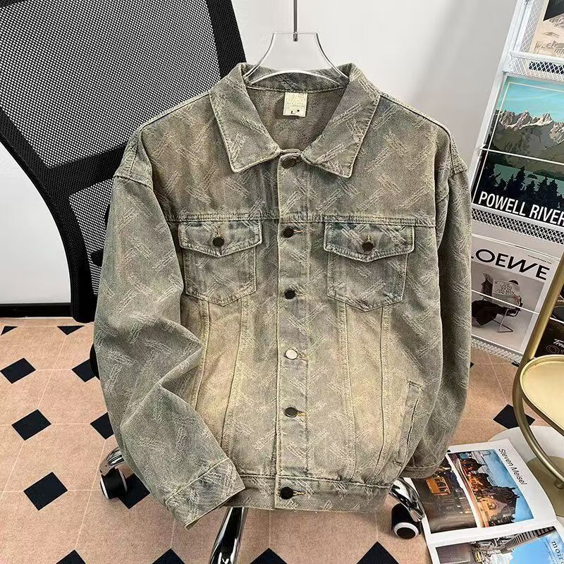 Vintage Vintage Washed Denim Jacket Size US M / EU 48-50 / 2 - 1 Thumbnail