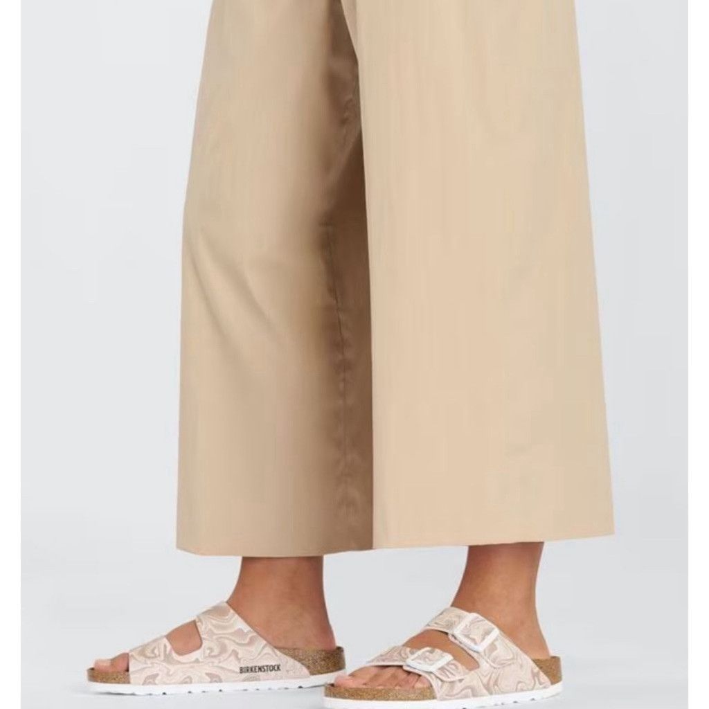 Birkenstock Birkenstock Arizona Marbled Birko-Flor Sandals Size 7 Beige Size US 7 / IT 37 - 3 Thumbnail