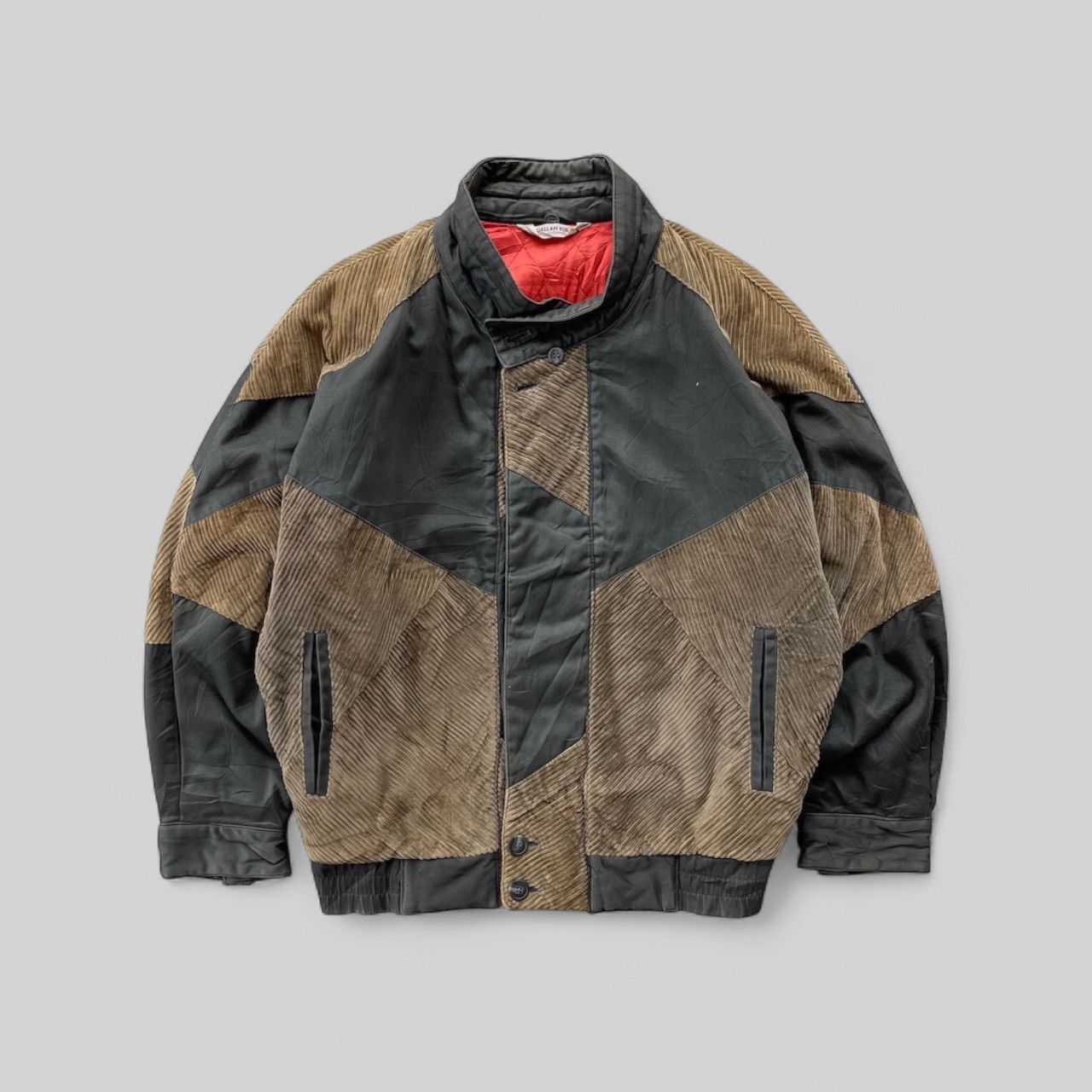Japanese Brand G.Gellan Europe Corduroy Patchwork Jacket Issey miyake style Size US L / EU 52-54 / 3 - 2 Thumbnail