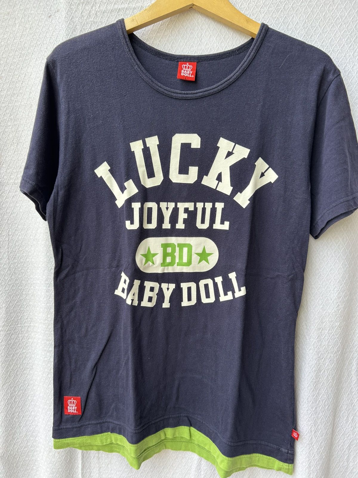 Beauty Beast Babydoll lucky joyful shirt Size US L / EU 52-54 / 3 - 4 Thumbnail