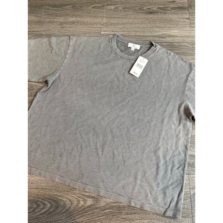 AG Adriano Goldschmied NWT Adriano Goldschmied AG Jeans Wesley Crew Boxy Tee Stone Size US S / EU 44-46 / 1 - 1 Thumbnail