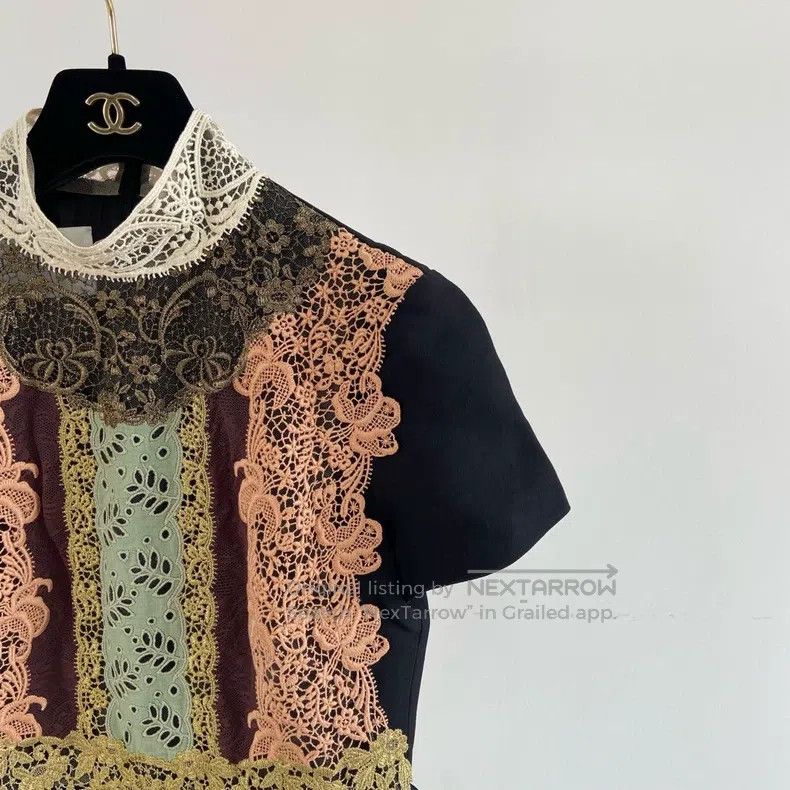 Valentino Valentino Embroidered dress Size S / US 4 / IT 40 - 3 Thumbnail