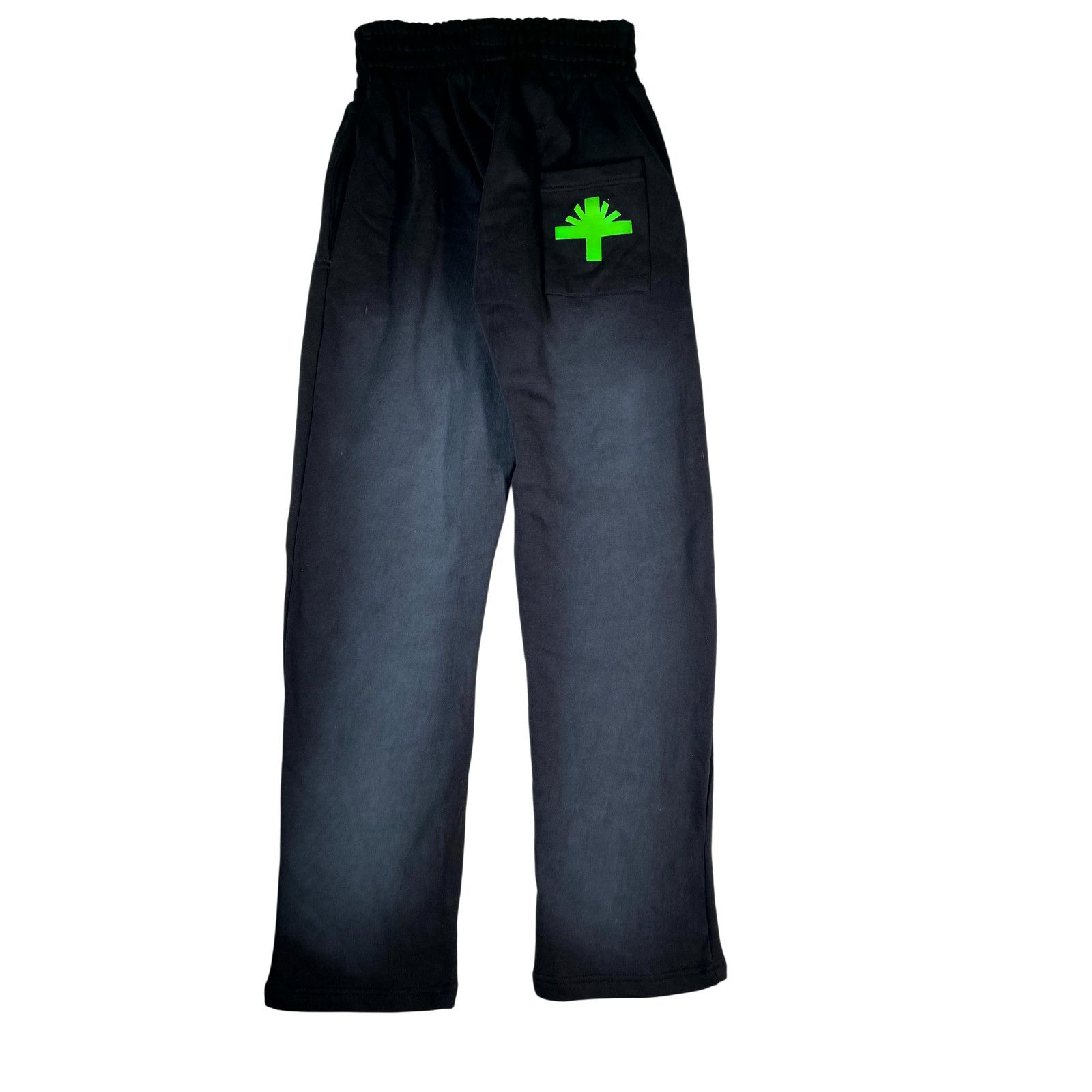 Vertabrae Vertabrae Green & Black Sweatpants Size US 34 / EU 50 - 2 Thumbnail