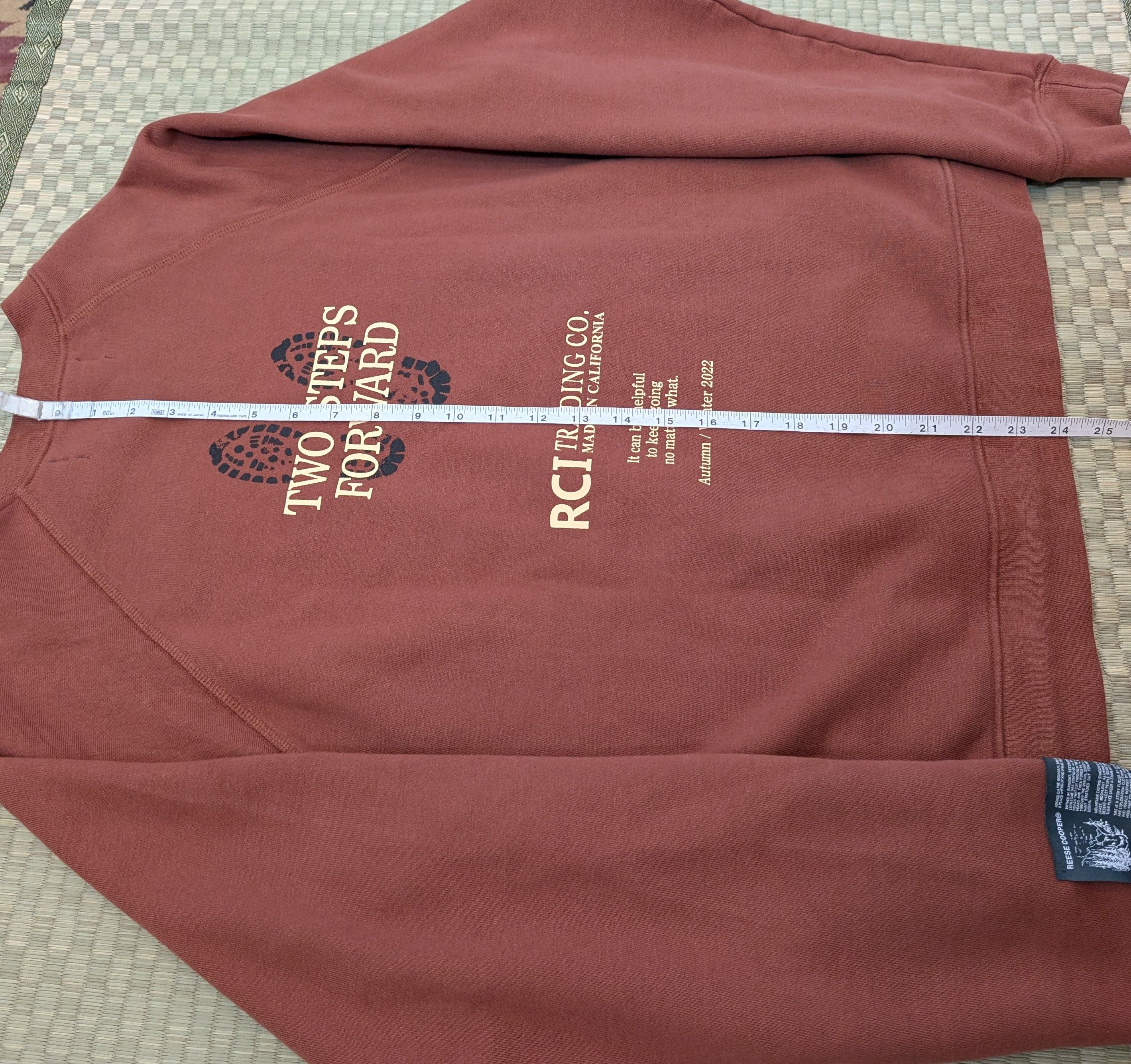 Reese Cooper Reese Cooper Two Steps Bootprint Sweatshirt Made in USA Size US M / EU 48-50 / 2 - 7 Thumbnail